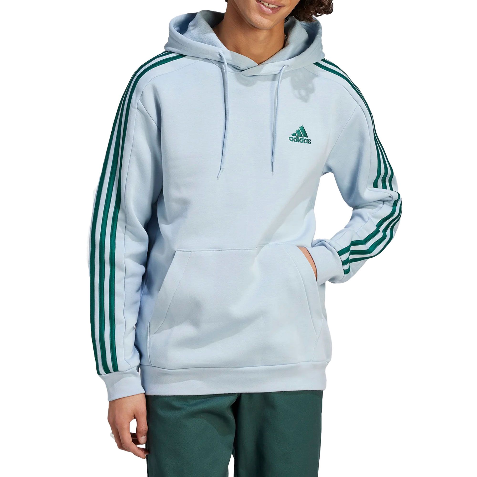 adidas Men's Essentials 3-Stripes Hoodie Sweaters main image 1