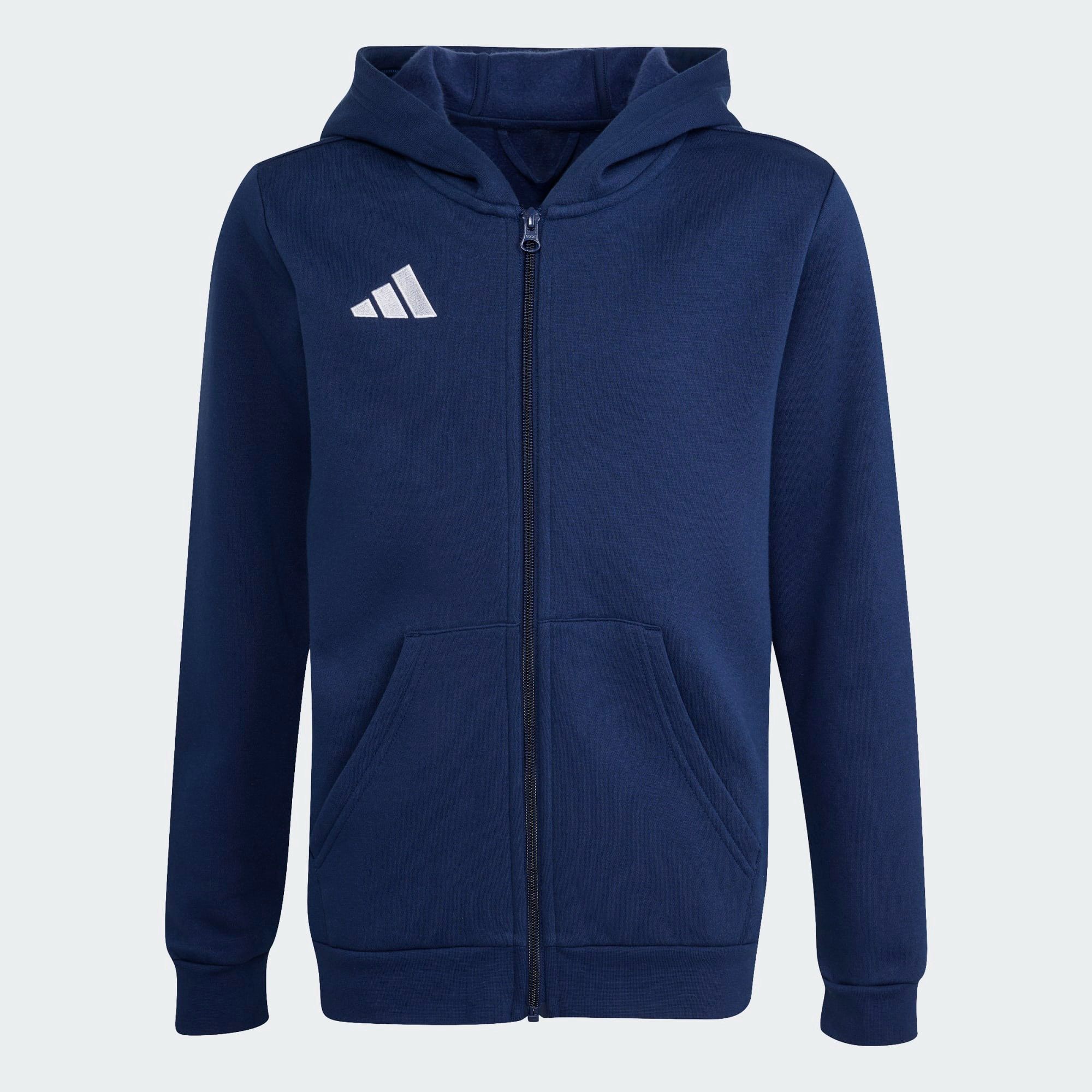 Adidas Entrada 26 Full Zip Hooded Vest Junior
