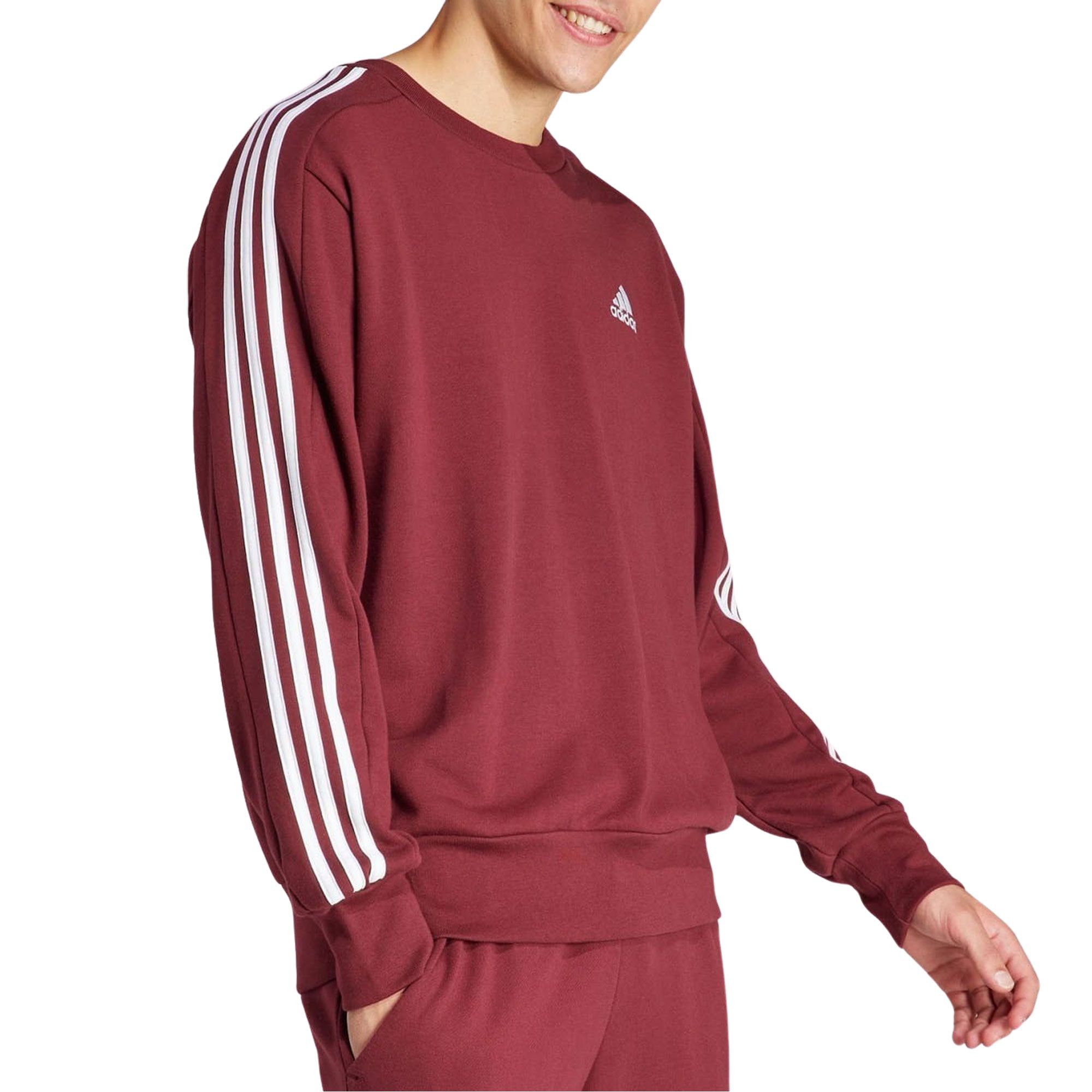 Pull Adidas Essentials French Terry 3-Stripes Hommes