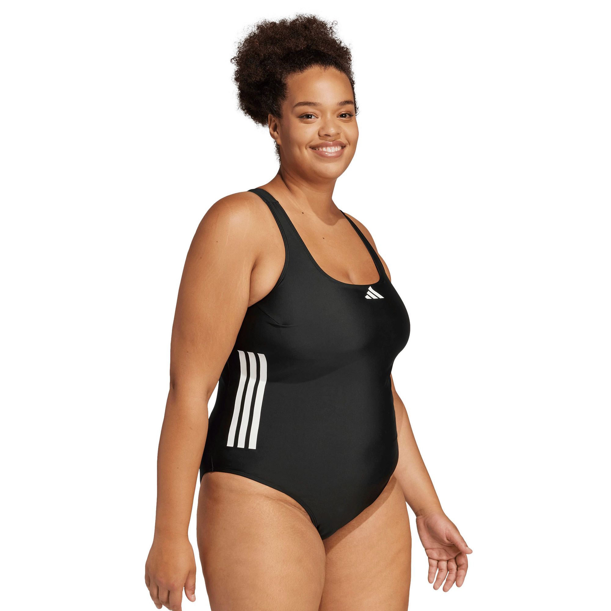 Adidas 3-Stripes C-Back Badpak Dames (plussize)