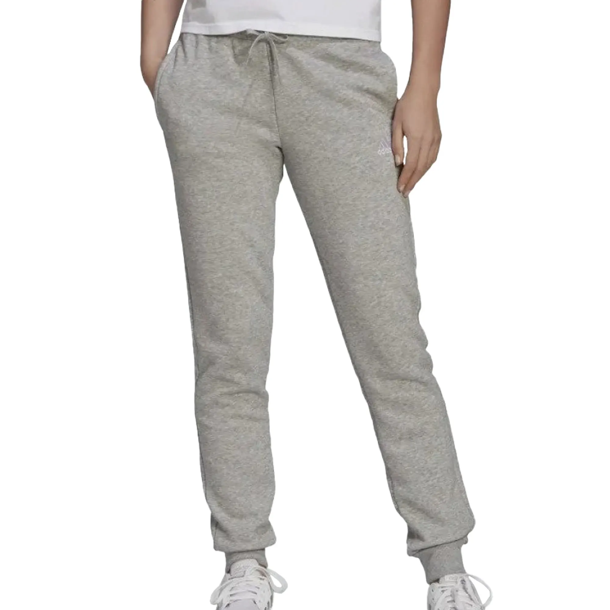 Adidas Essentials Fleece Logo Joggingbroek Dames