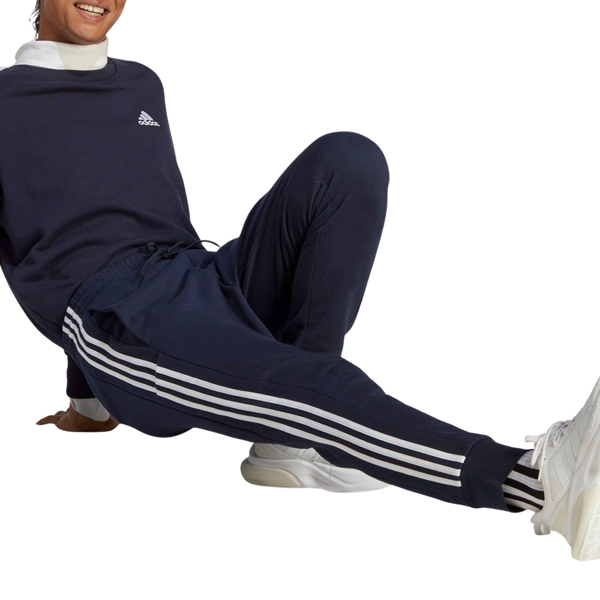 Adidas Essentials French Terry 3-Stripes Joggingbroek Heren