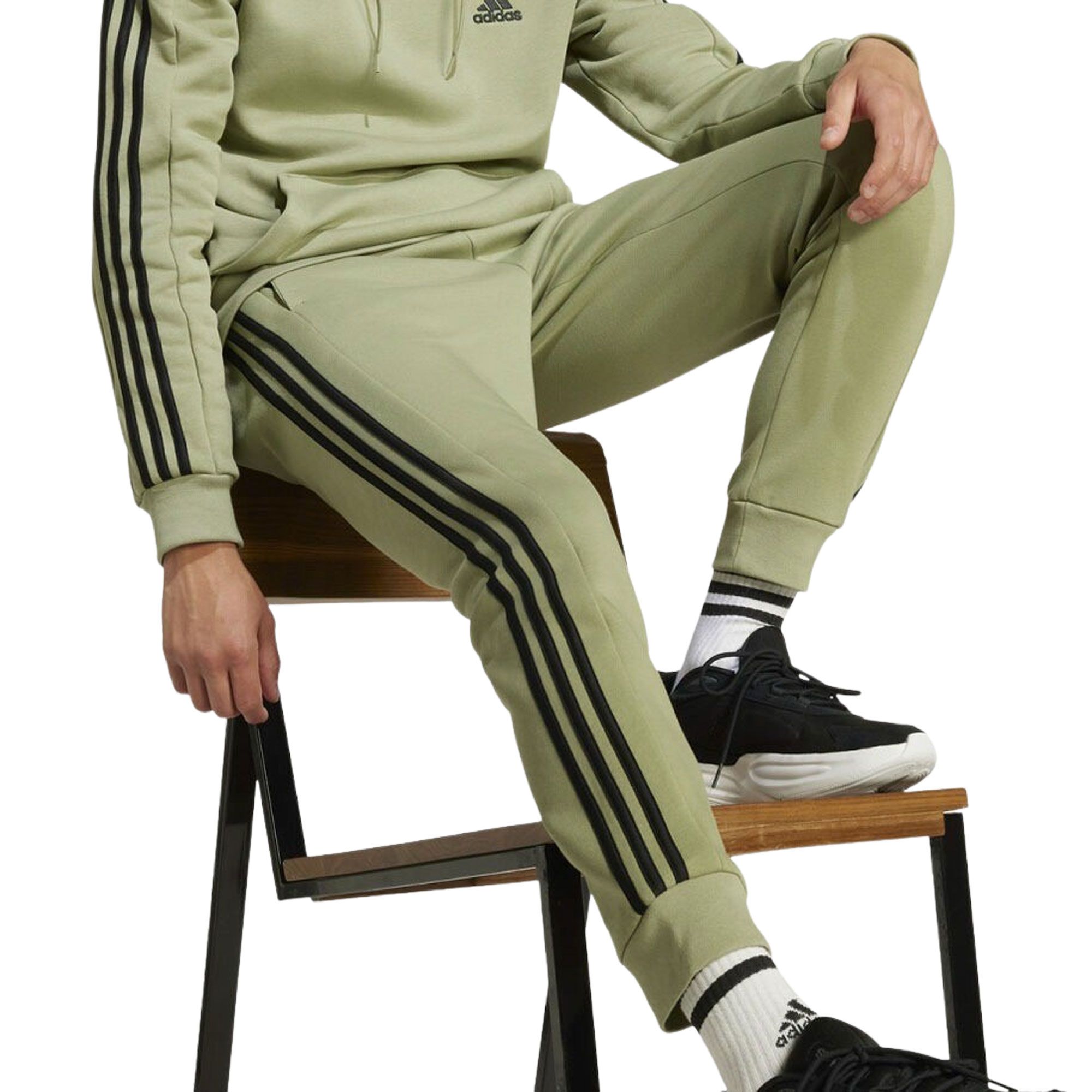 Adidas Essentials French Terry 3-Stripes Joggingbroek Heren