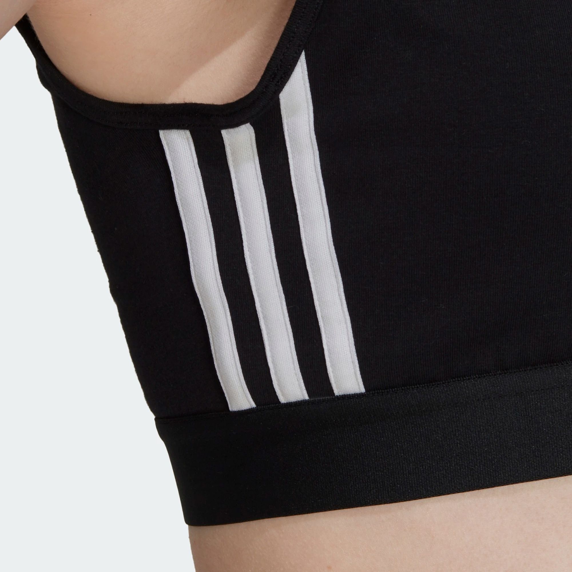 3 stripe crop top adidas
