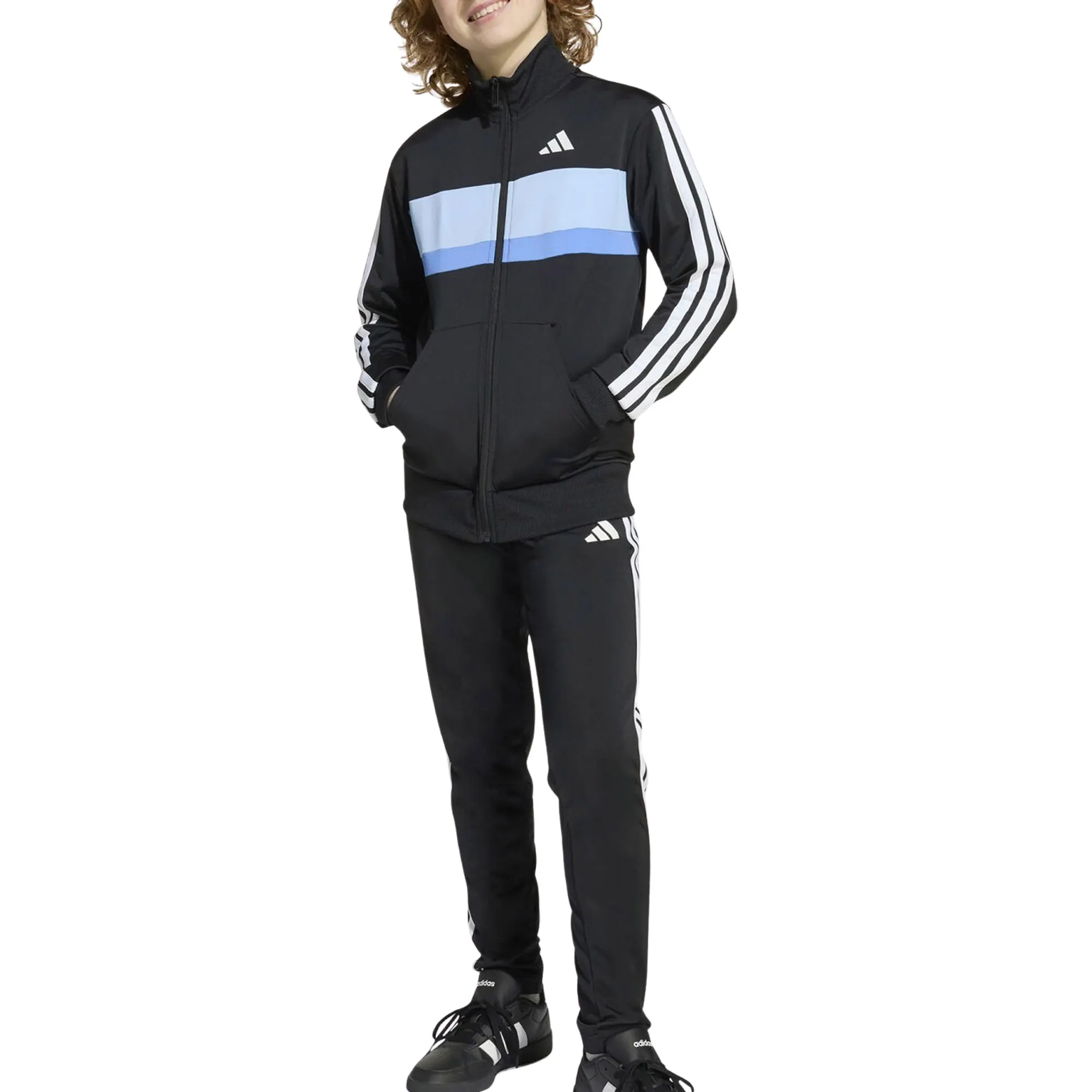 Adidas Tiberio 3-Stripes Trainingspak Junior