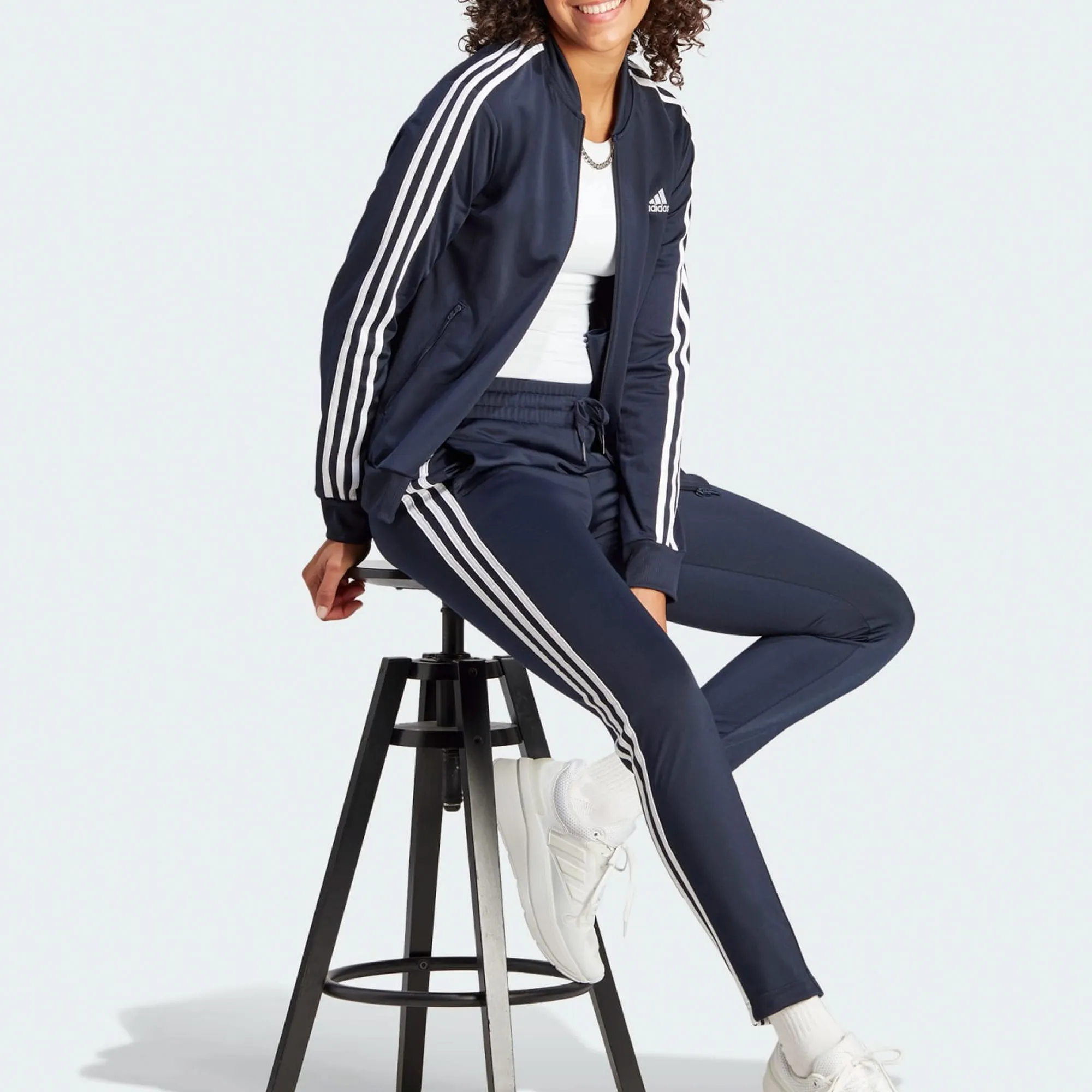 Adidas Essentials 3-Stripes Trainingspak Dames