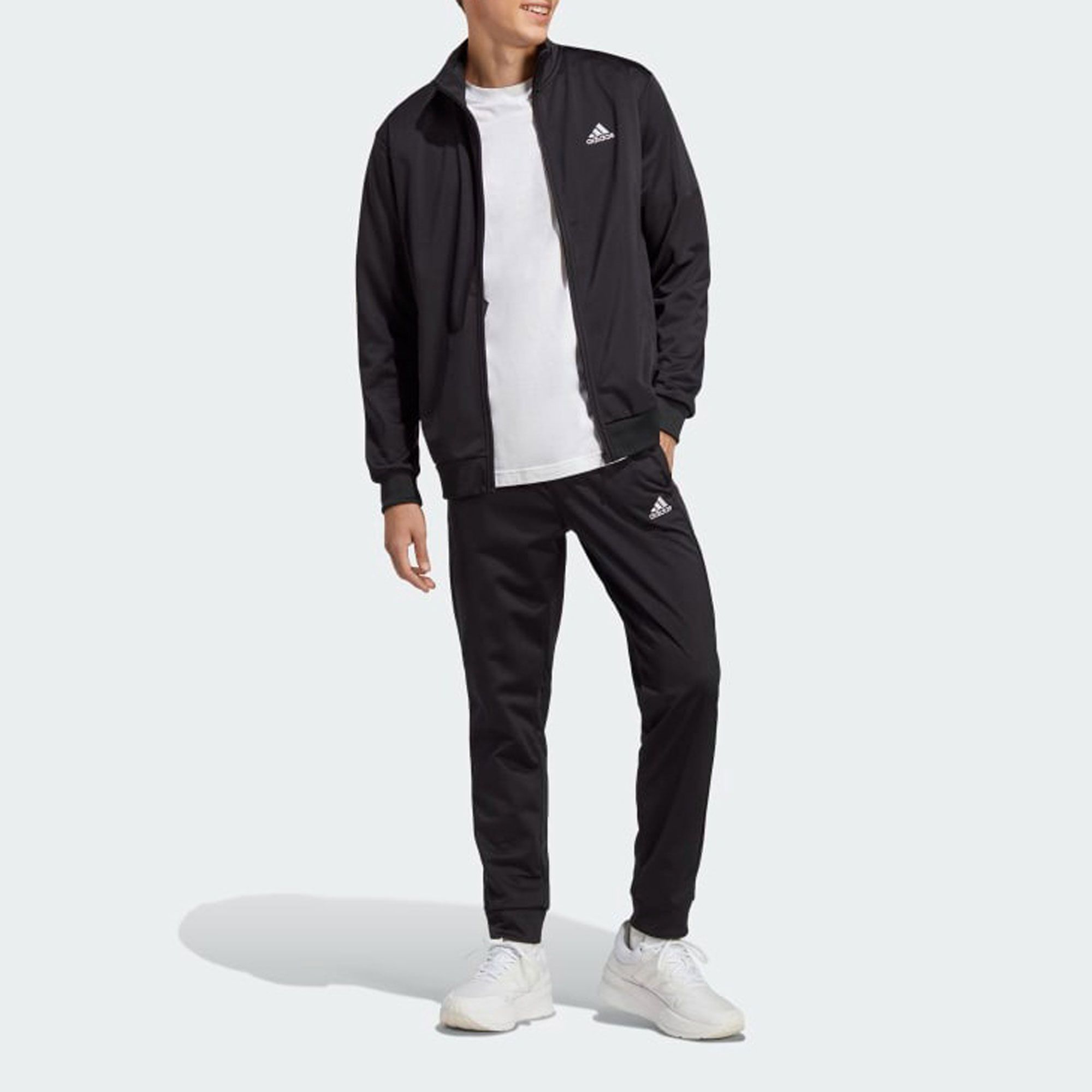 Adidas Basic 3-Stripes Tricot Trainingsanzug Herren