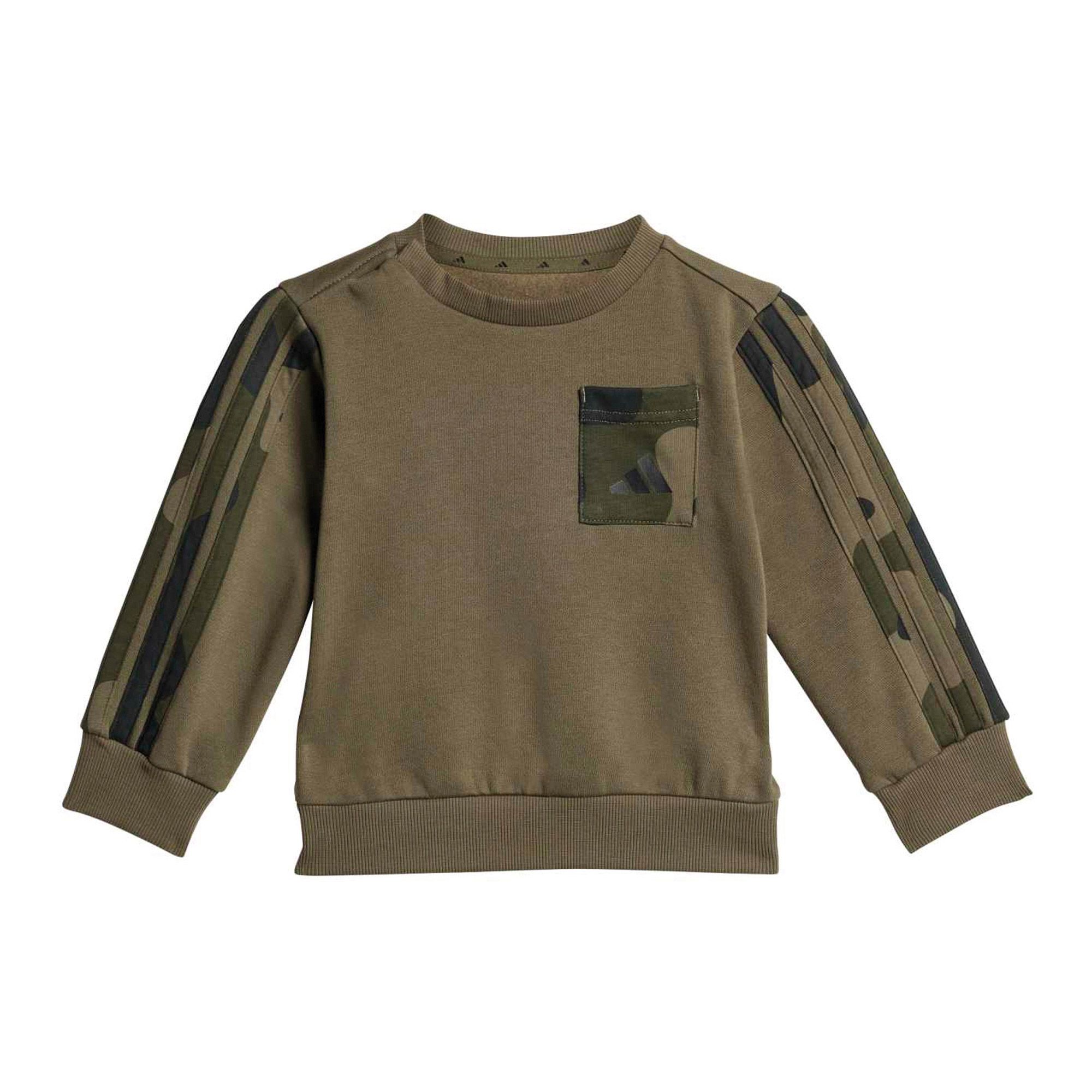 Adidas Essentials Camo Fleece Trainingspak Junior