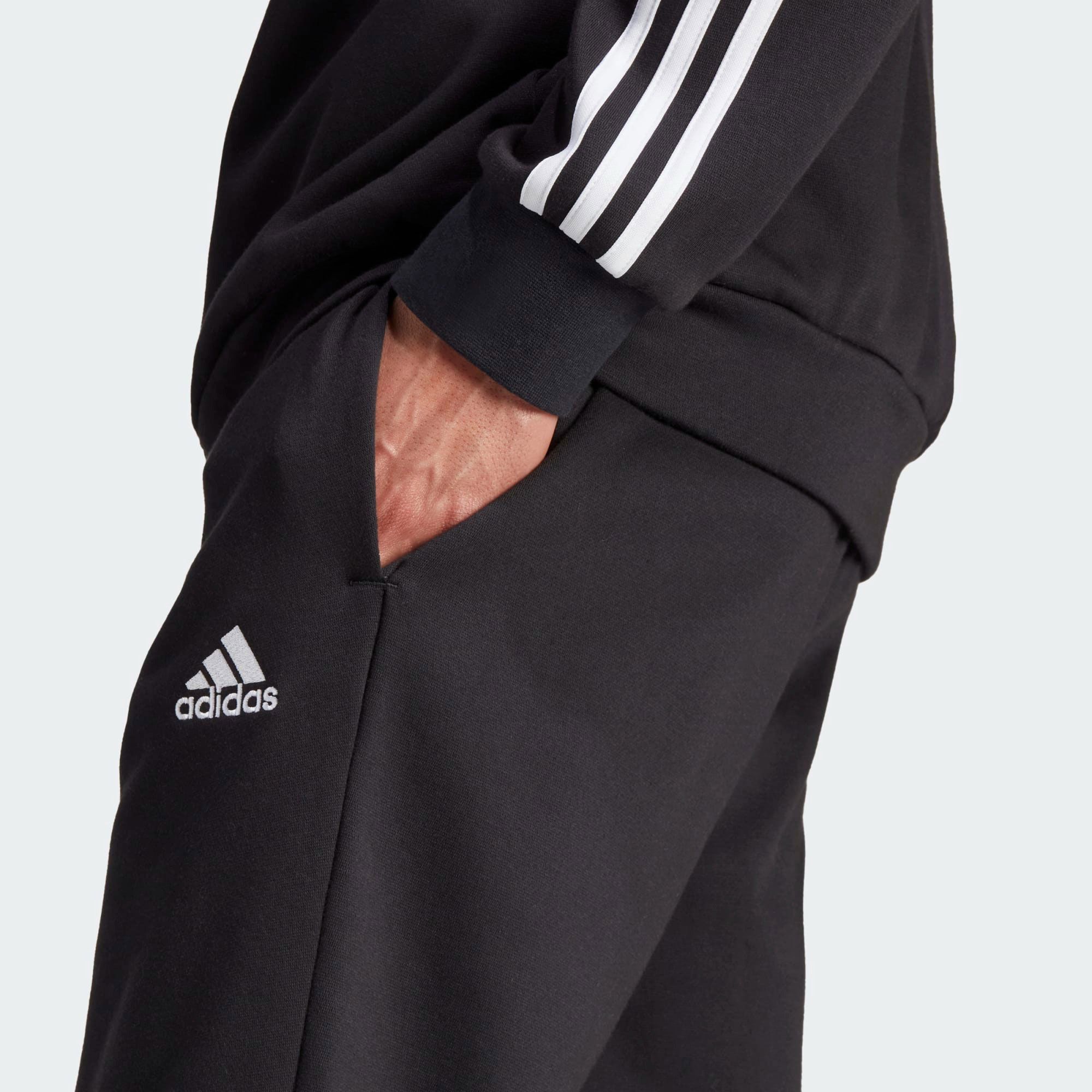 Adidas Basic 3-Stripes Fleece Tracksuit Men
