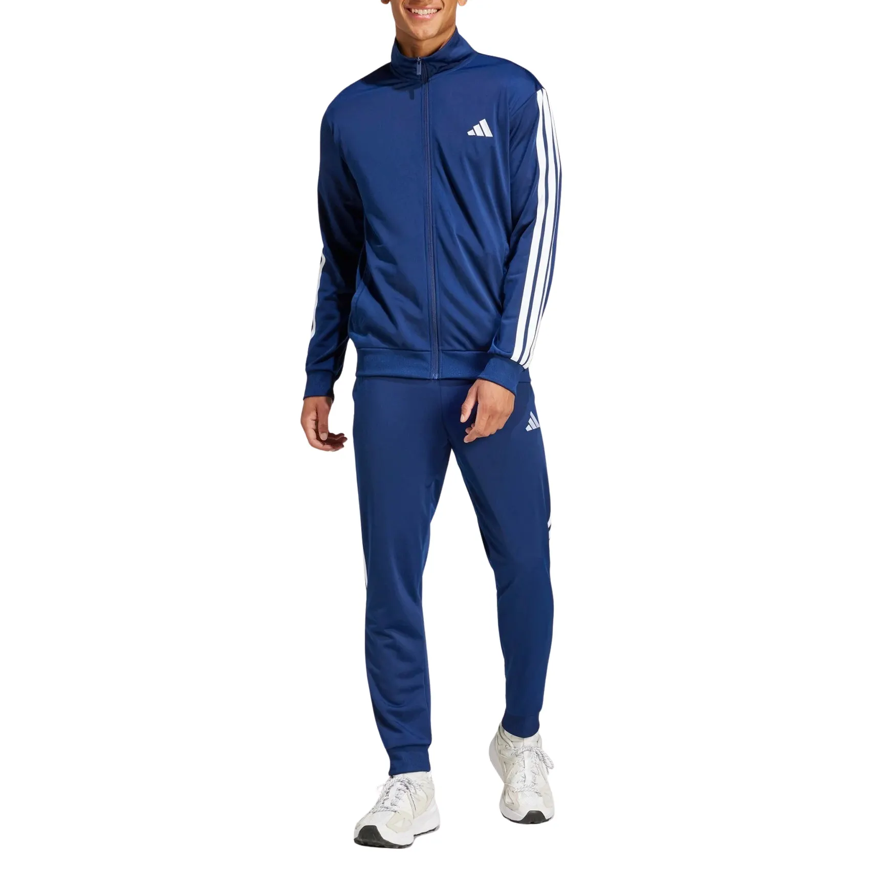 Adidas Sportswear Basic 3-Stripes Tricot Trainingspak Heren