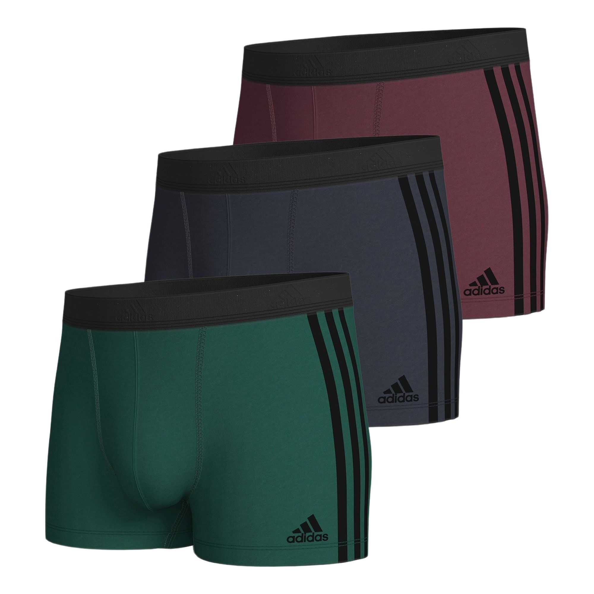 Caleçon Adidas Active Trunk Hommes (lot de 3)