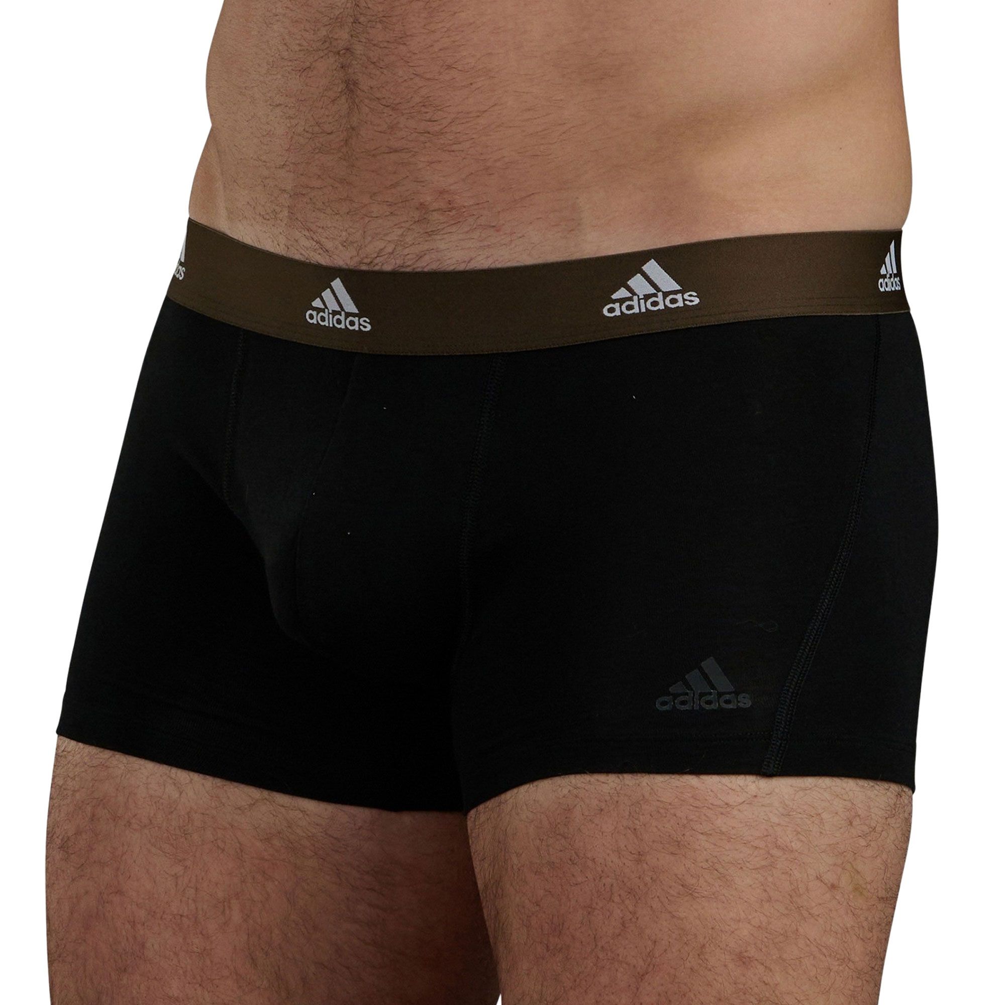 Adidas Active Flex Cotton Trunk Boxershorts Heren (3-pack)