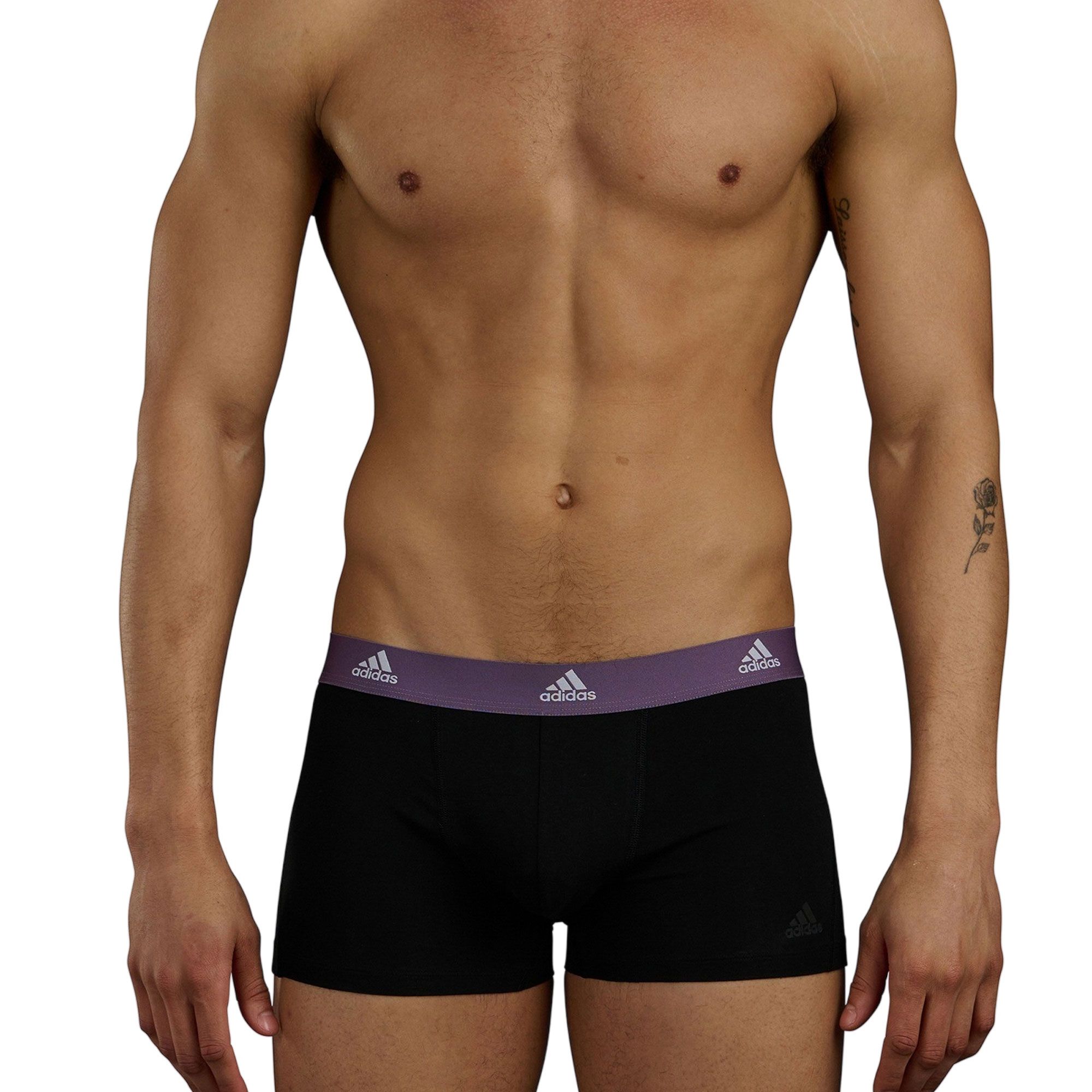 Adidas Active Flex Cotton Trunk Boxershorts Heren (3-pack)