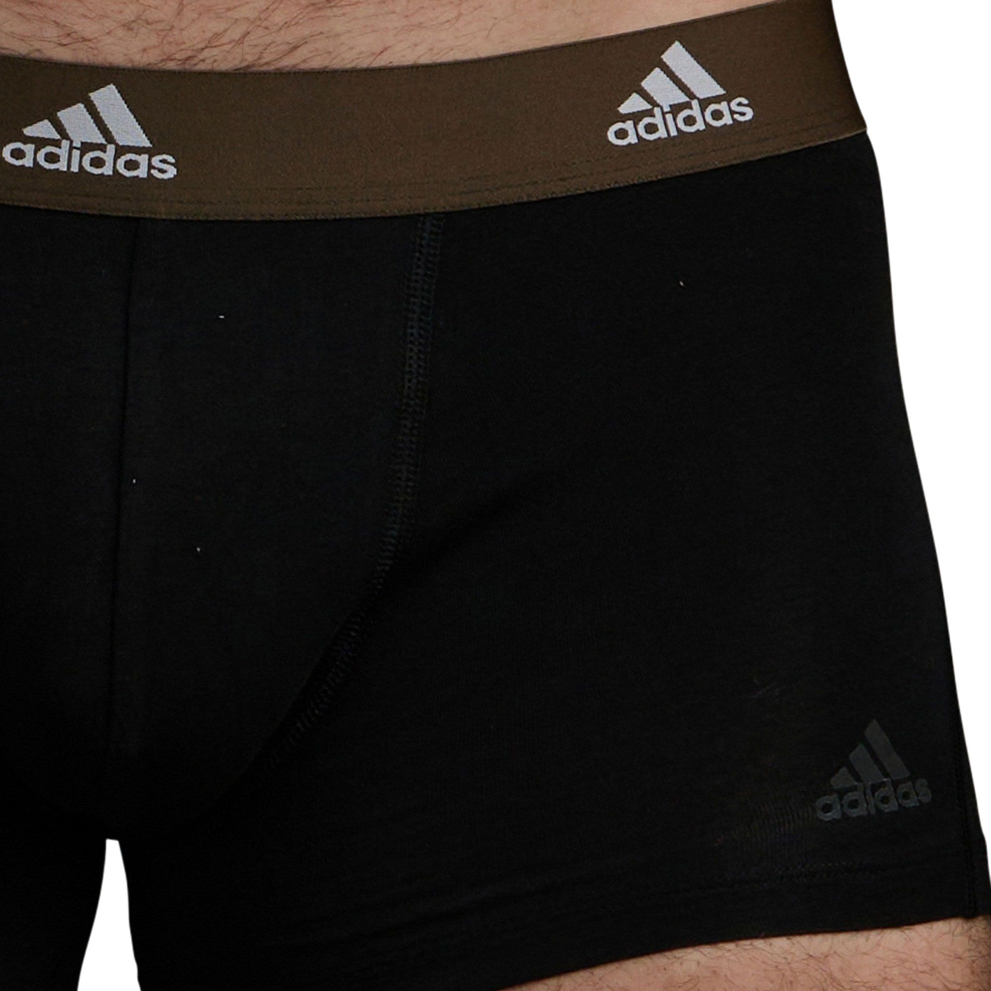 Adidas Active Flex Cotton Trunk Boxershorts Heren (3-pack)