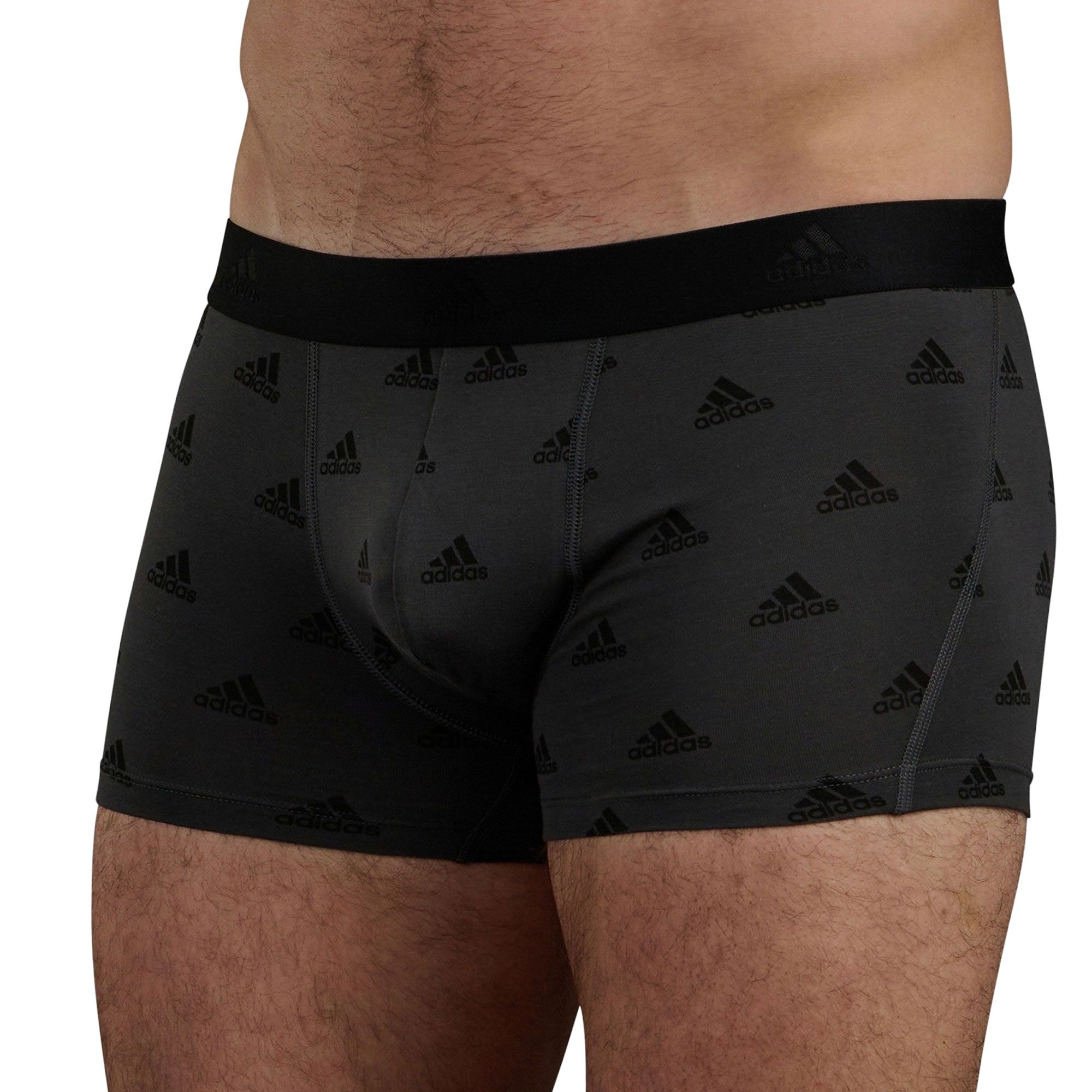 Adidas Active Flex Cotton Trunk Boxershorts Heren (3-pack)