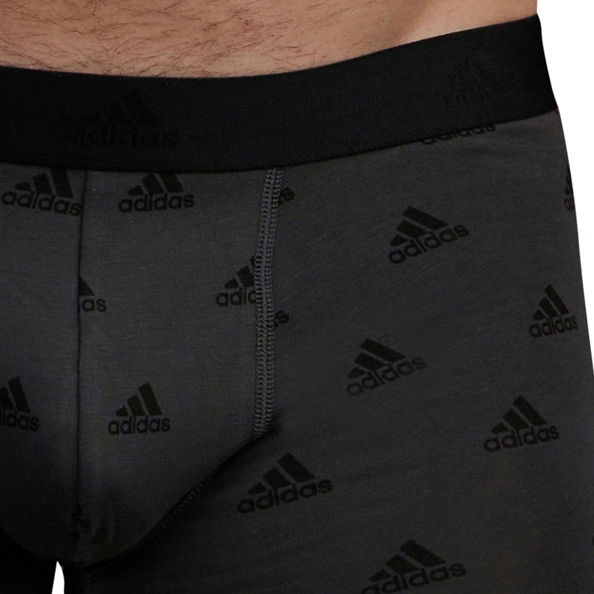 Adidas Active Flex Cotton Trunk Boxershorts Heren (3-pack)
