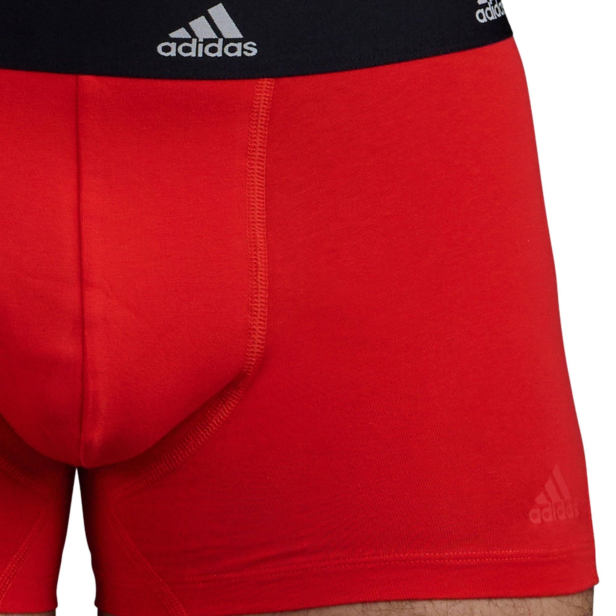 Adidas Active Flex Cotton Trunk Boxershorts Heren (3-pack)