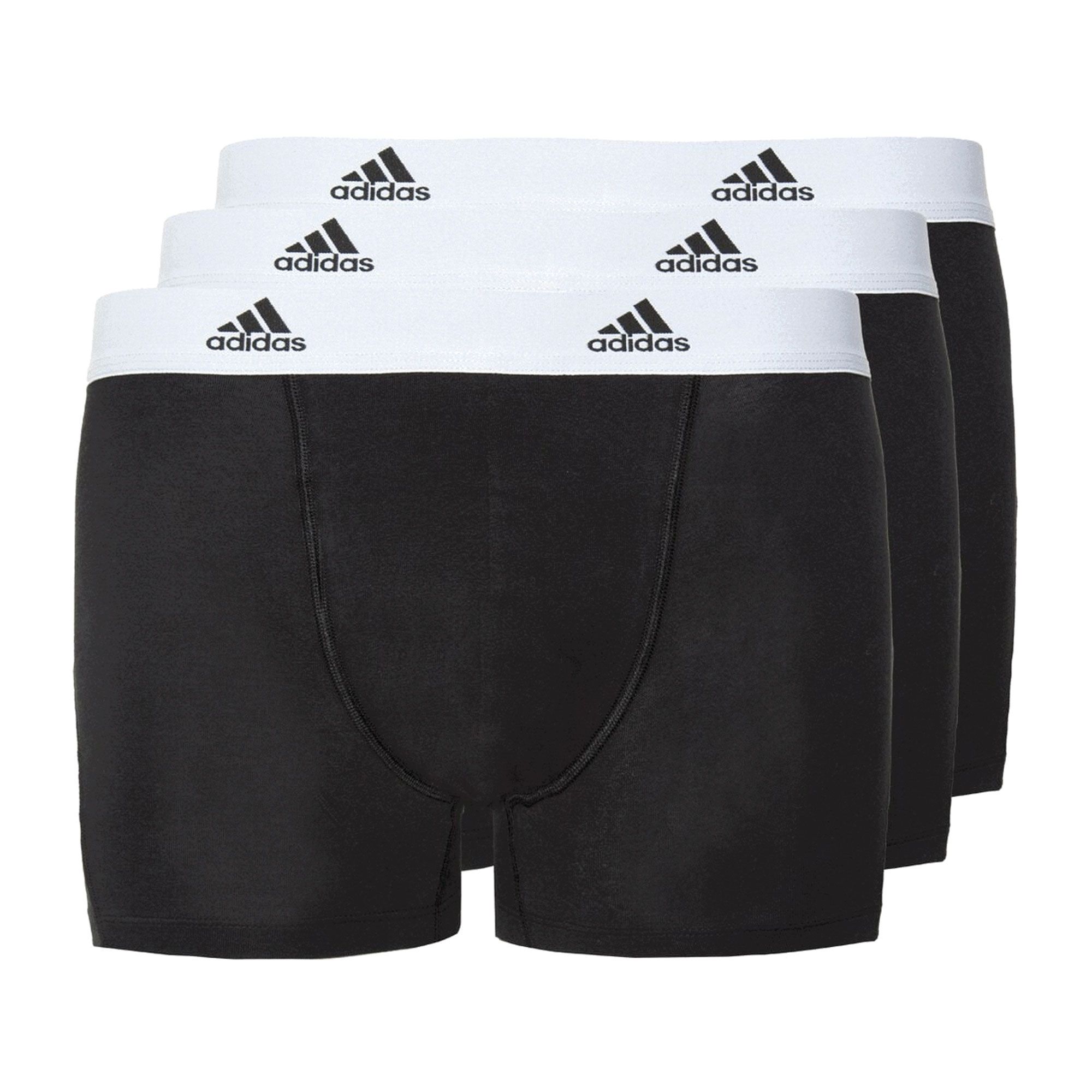 Adidas Active Flex Cotton Trunk Boxershorts Heren (3-pack)