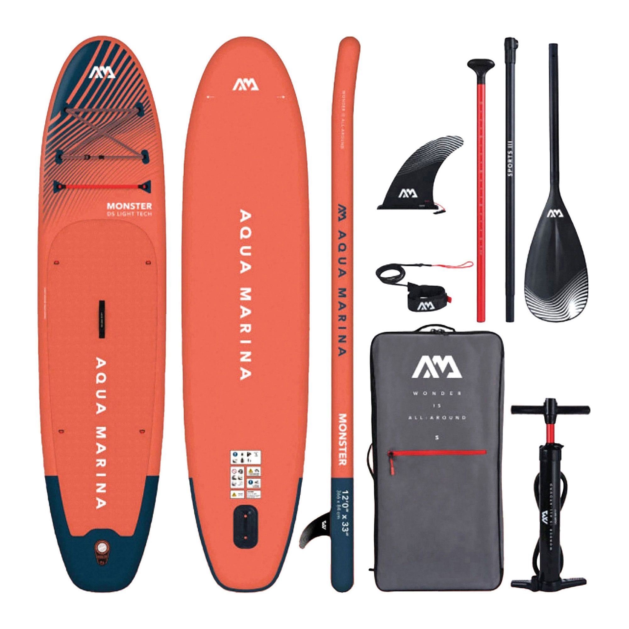 Aqua Marina Monster 12'0" SUP Board Set