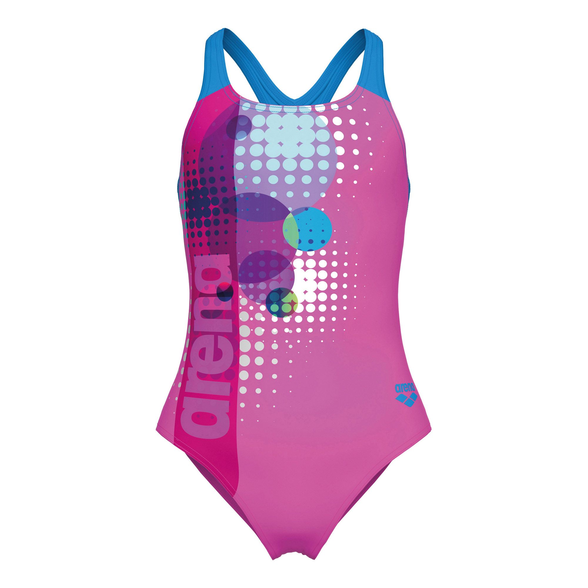 Arena Dots Pro Back Badpak Meisjes