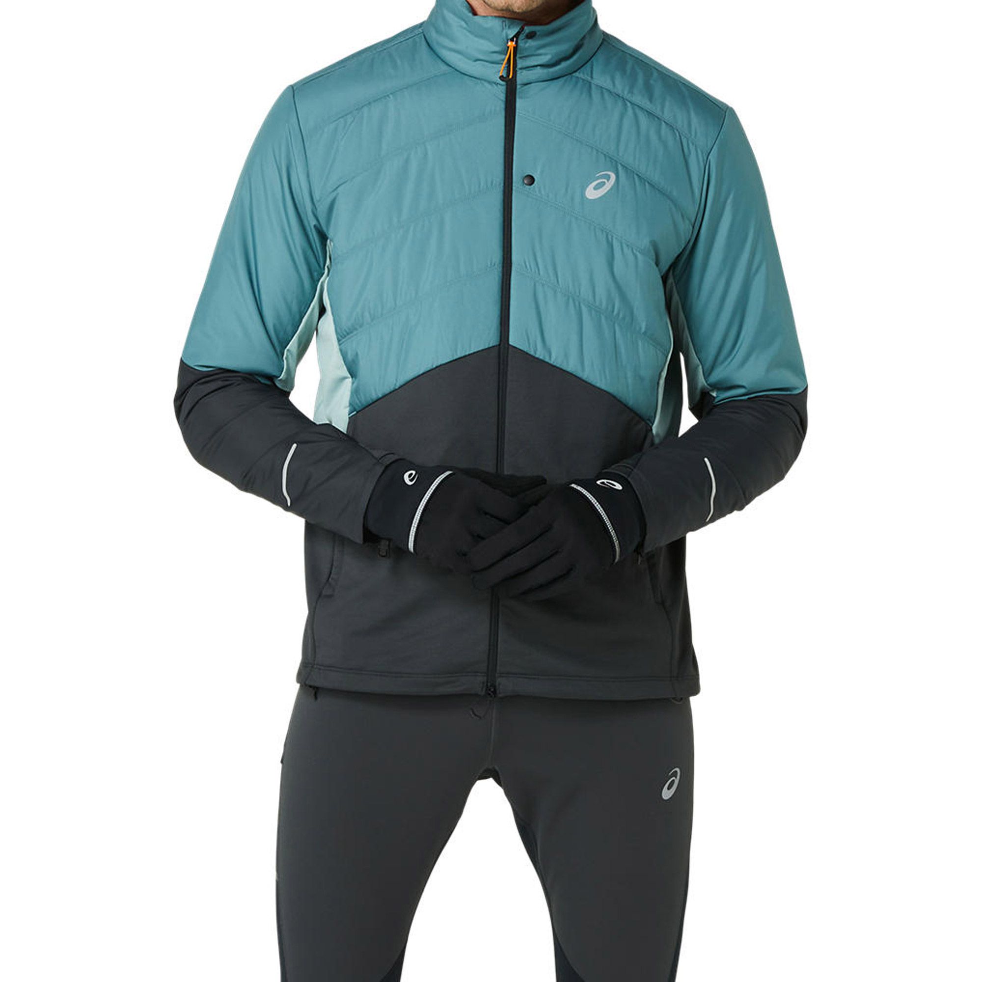Asics Wind-Block Running Gloves Senior
