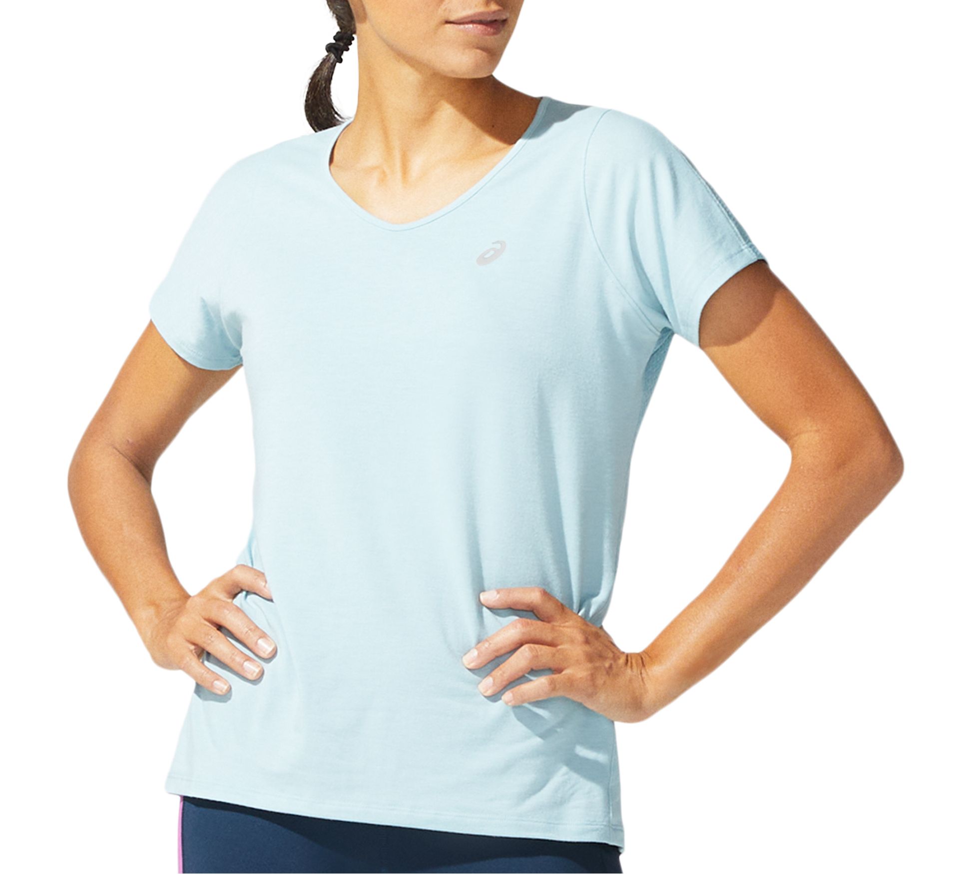 Asics V-Neck Shirt Dames