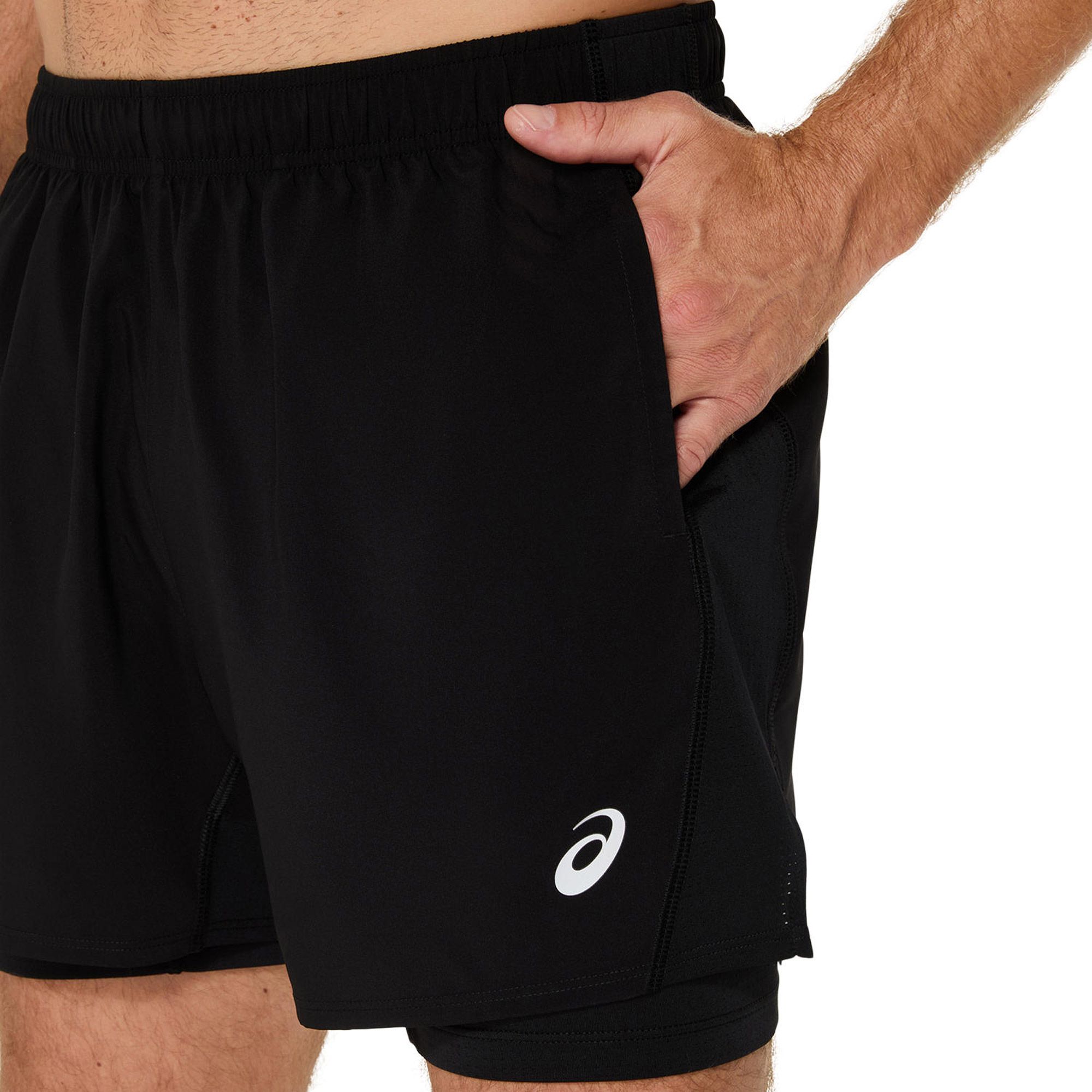 Asics Core 2-in-1 5IN Short Heren