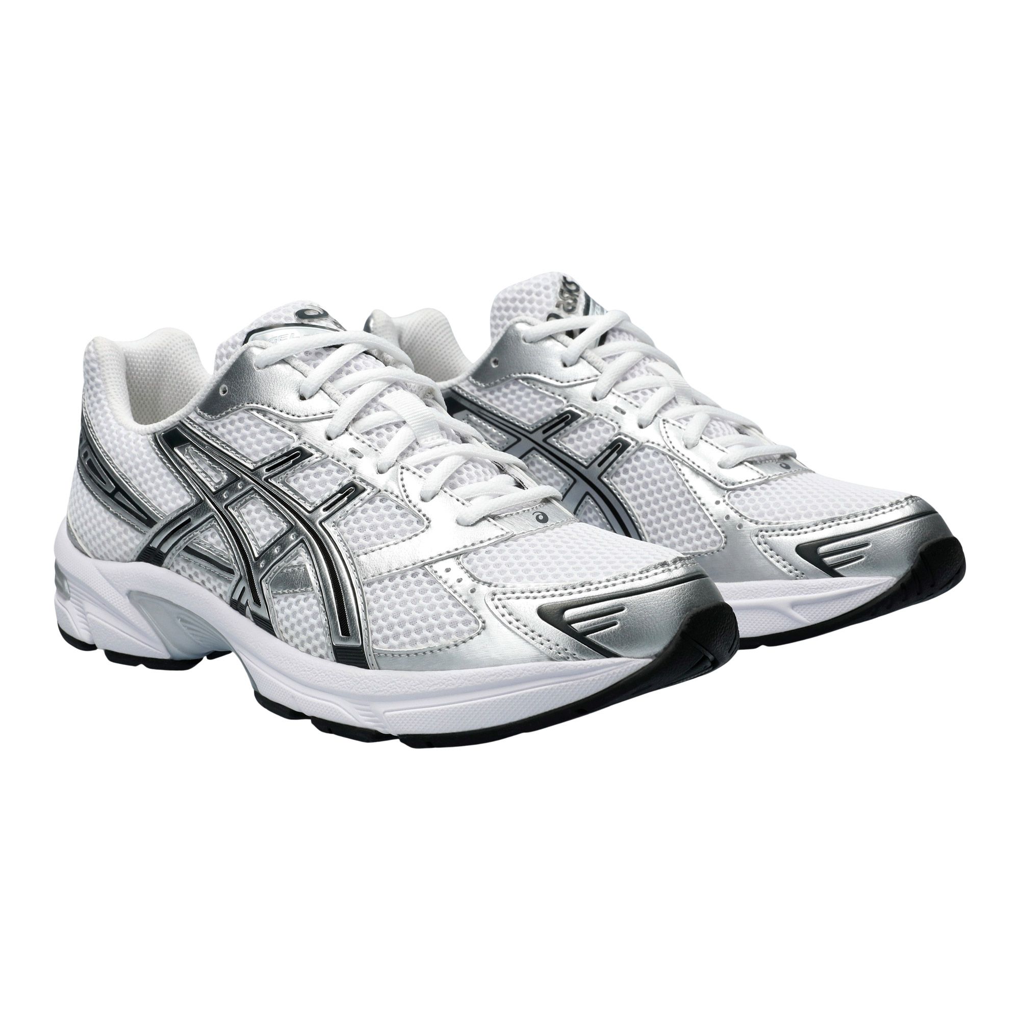 Asics Gel 1130 herensneaker zilver, zwart en wit