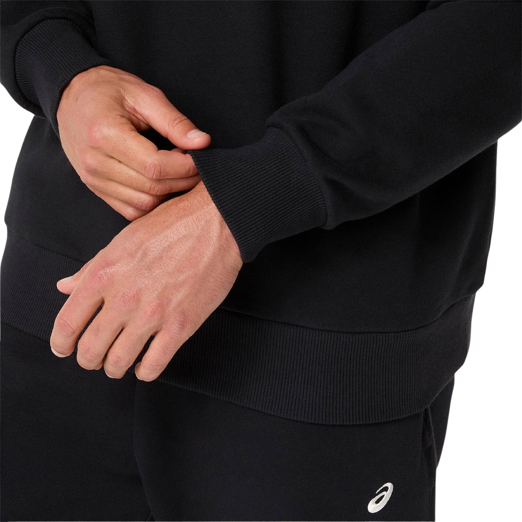 Asics Fleece Relaxed Crew-Neck Sweater Heren