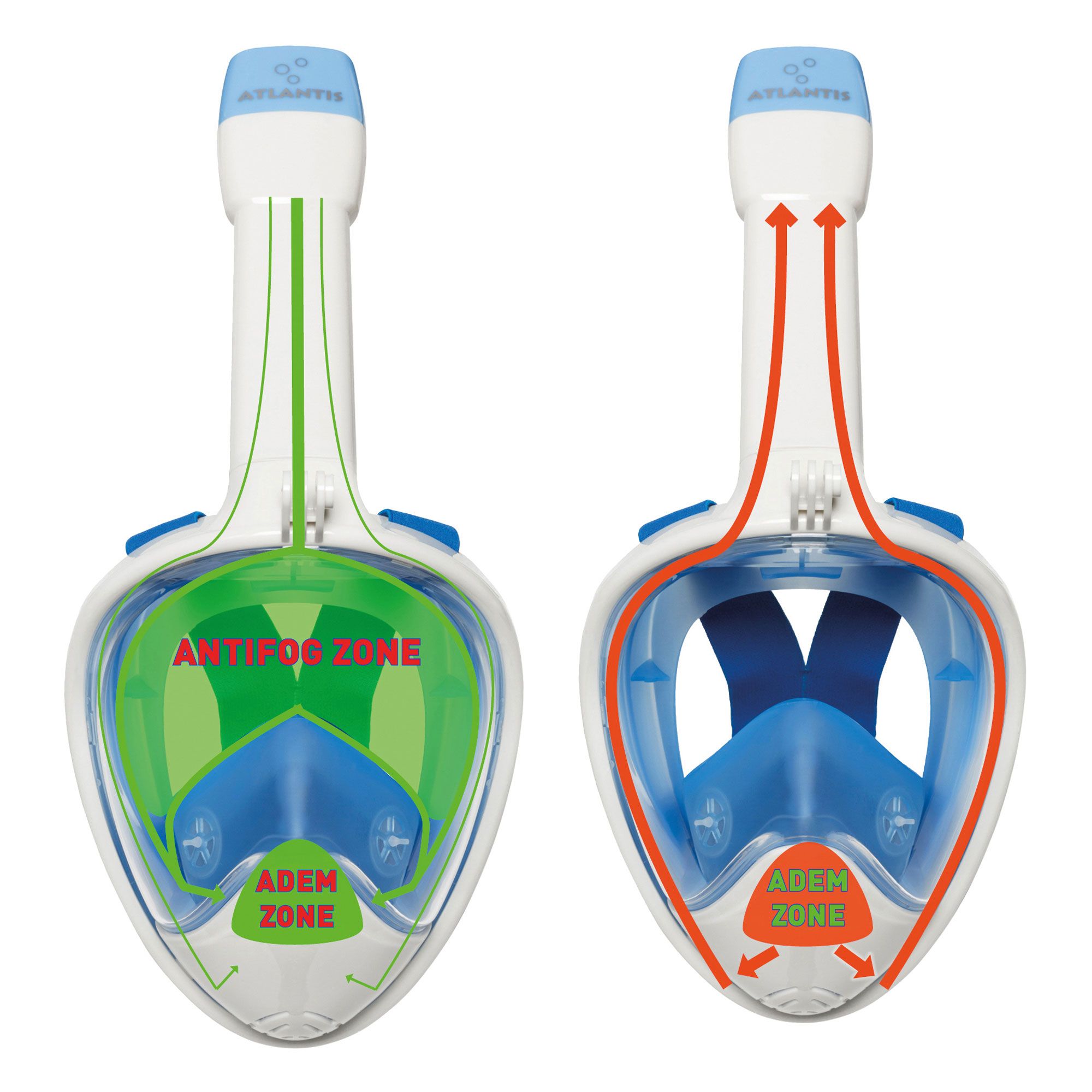 Atlantis 2.0 Snorkelmasker