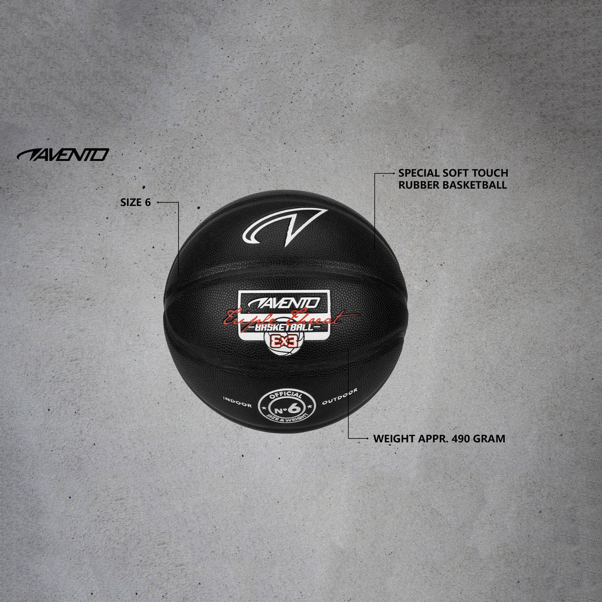 Avento Triple Threat Indoor/Outdoor Basketball