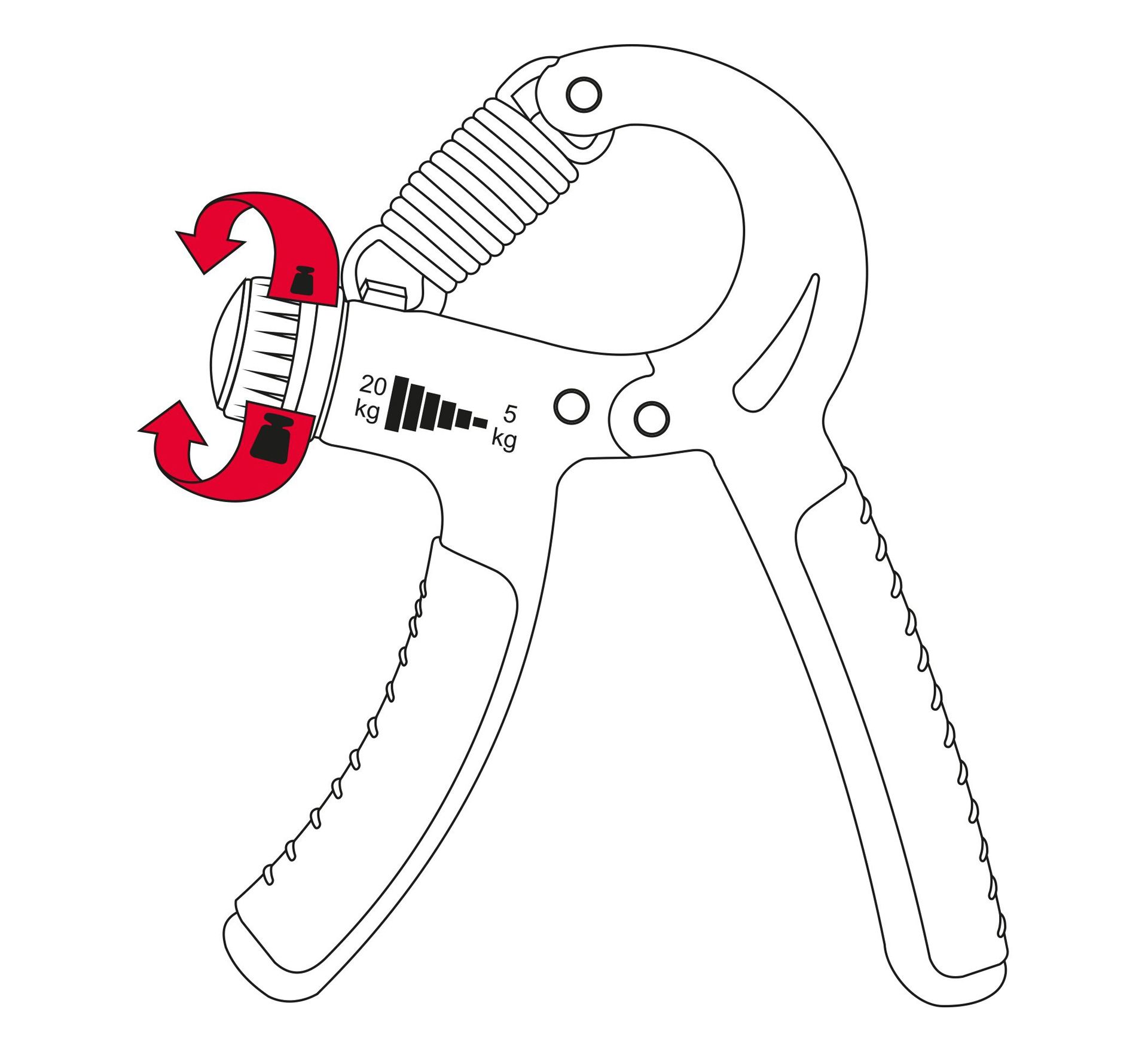 Avento Power Squeezer 5-20kg