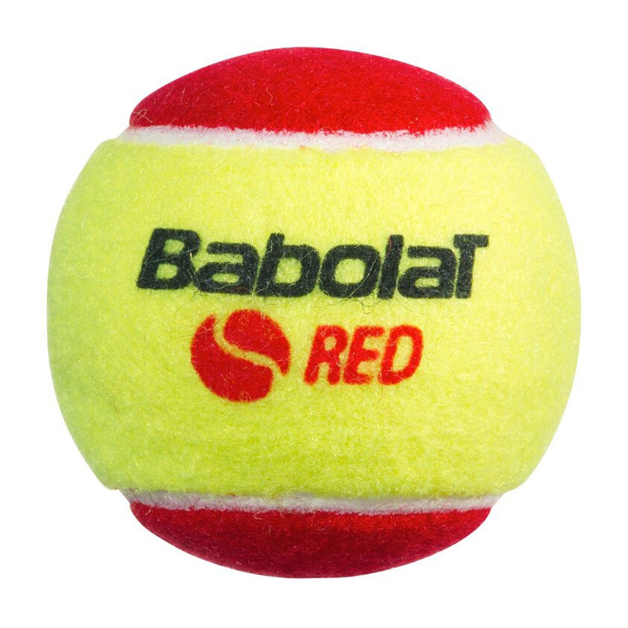 Babolat Red Felt Stage 3 Tennisballen (3-can)