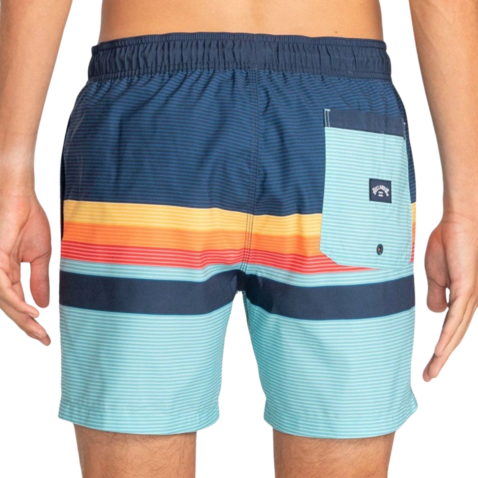 Billabong All Day Stripes Layback Zwemshort Heren