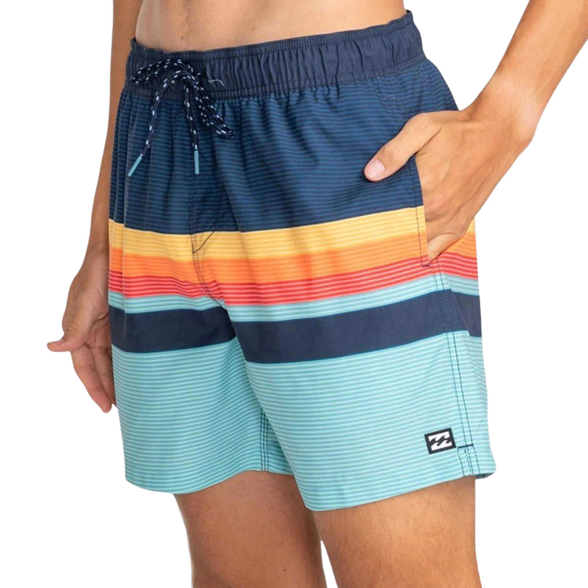 Billabong All Day Stripes Layback Zwemshort Heren