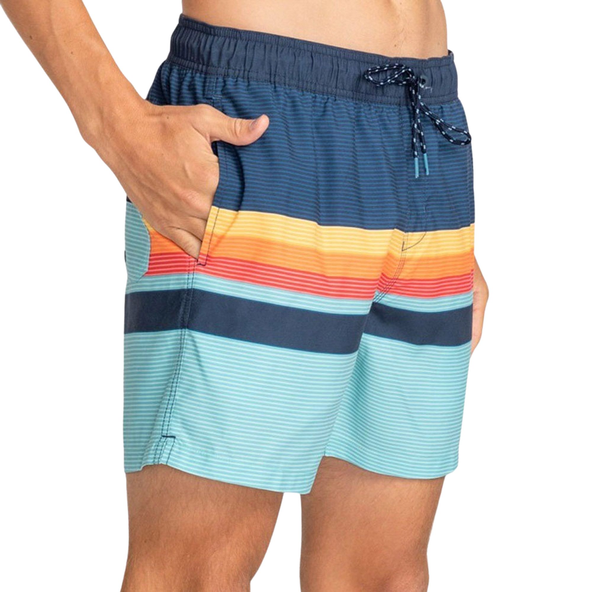 Billabong All Day Stripes Layback Zwemshort Heren
