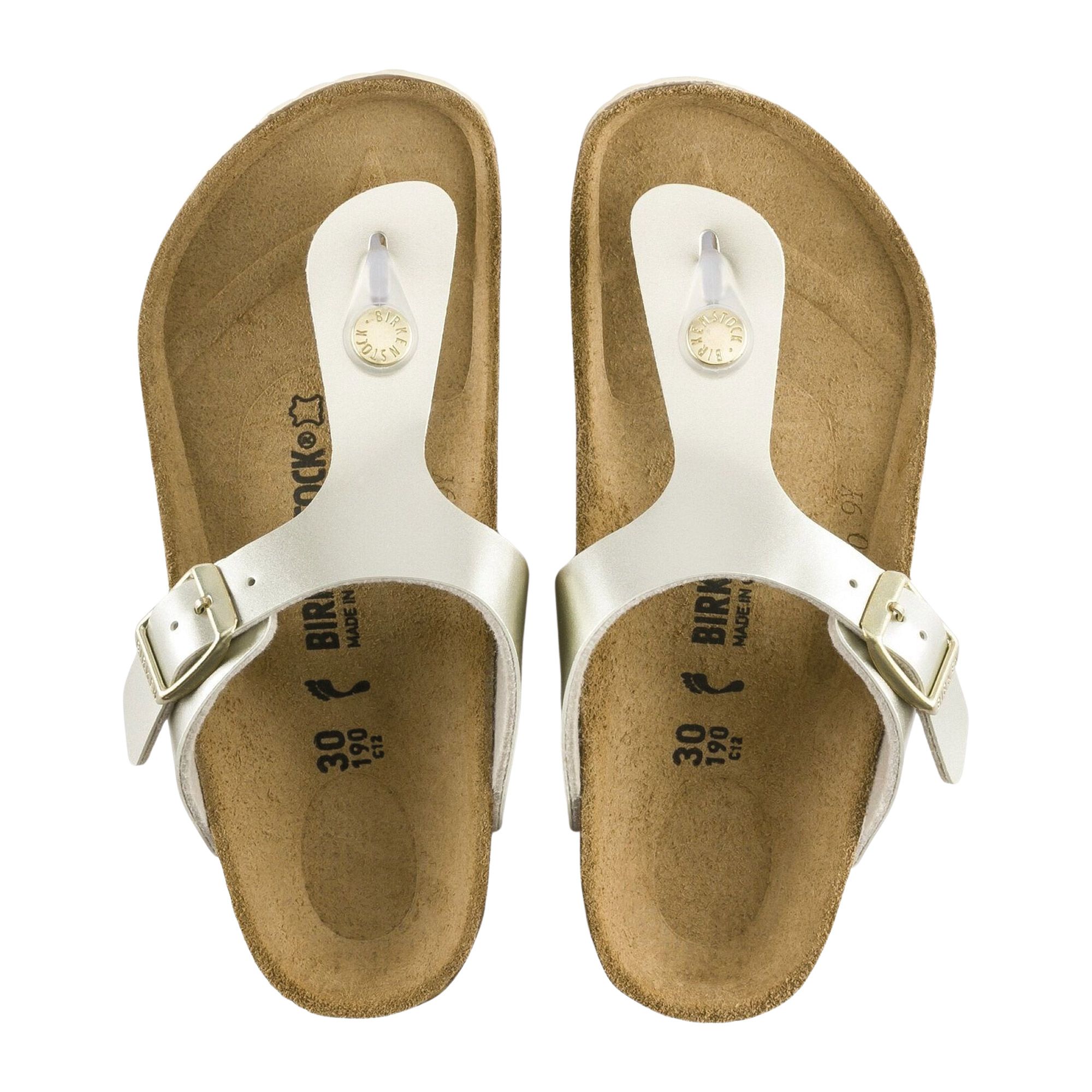 Birkenstock Gizeh Electric Metallic Slippers Junior
