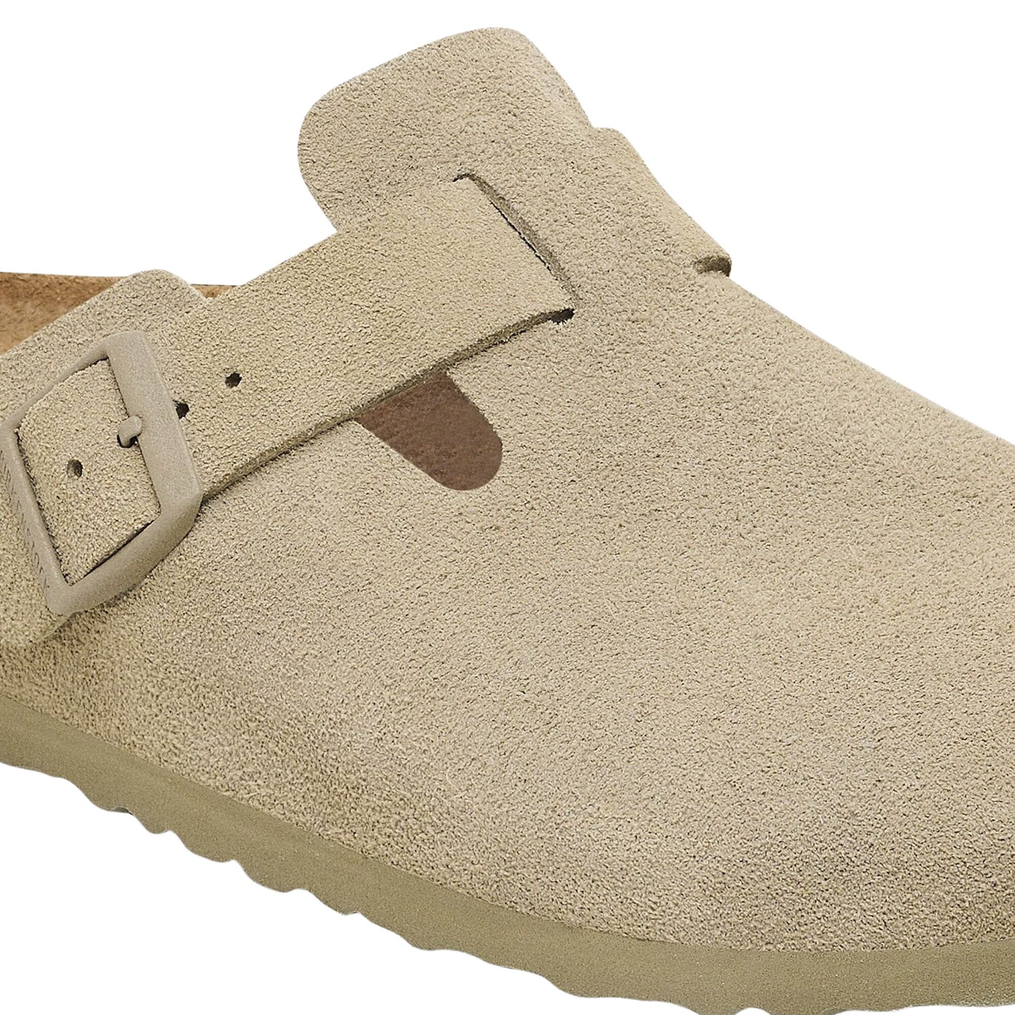 Birkenstock Boston Suède Slippers Senior
