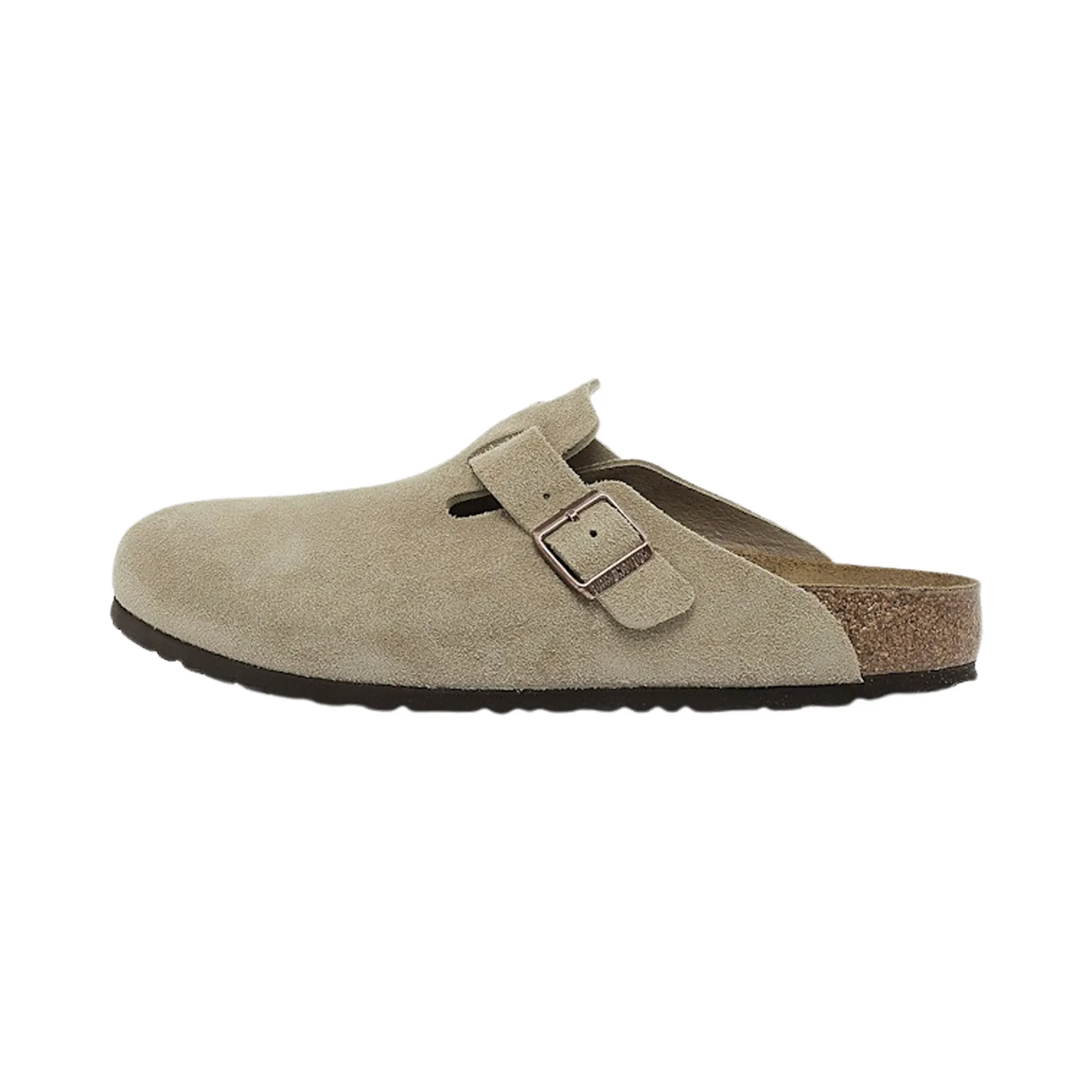 Birkenstock Boston Suède Slippers Senior
