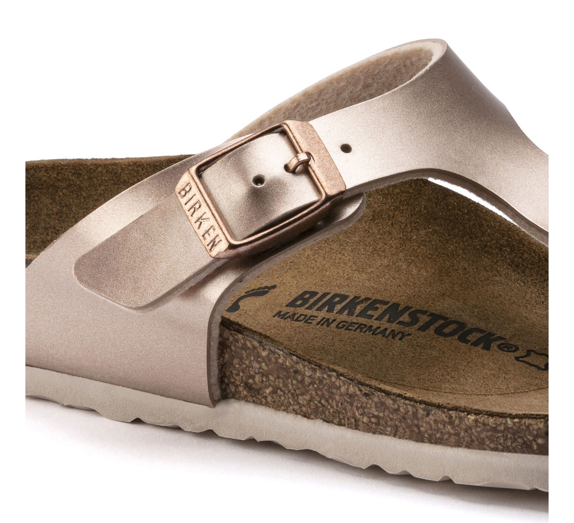 Birkenstock Gizeh Electric Metallic Slippers Junior