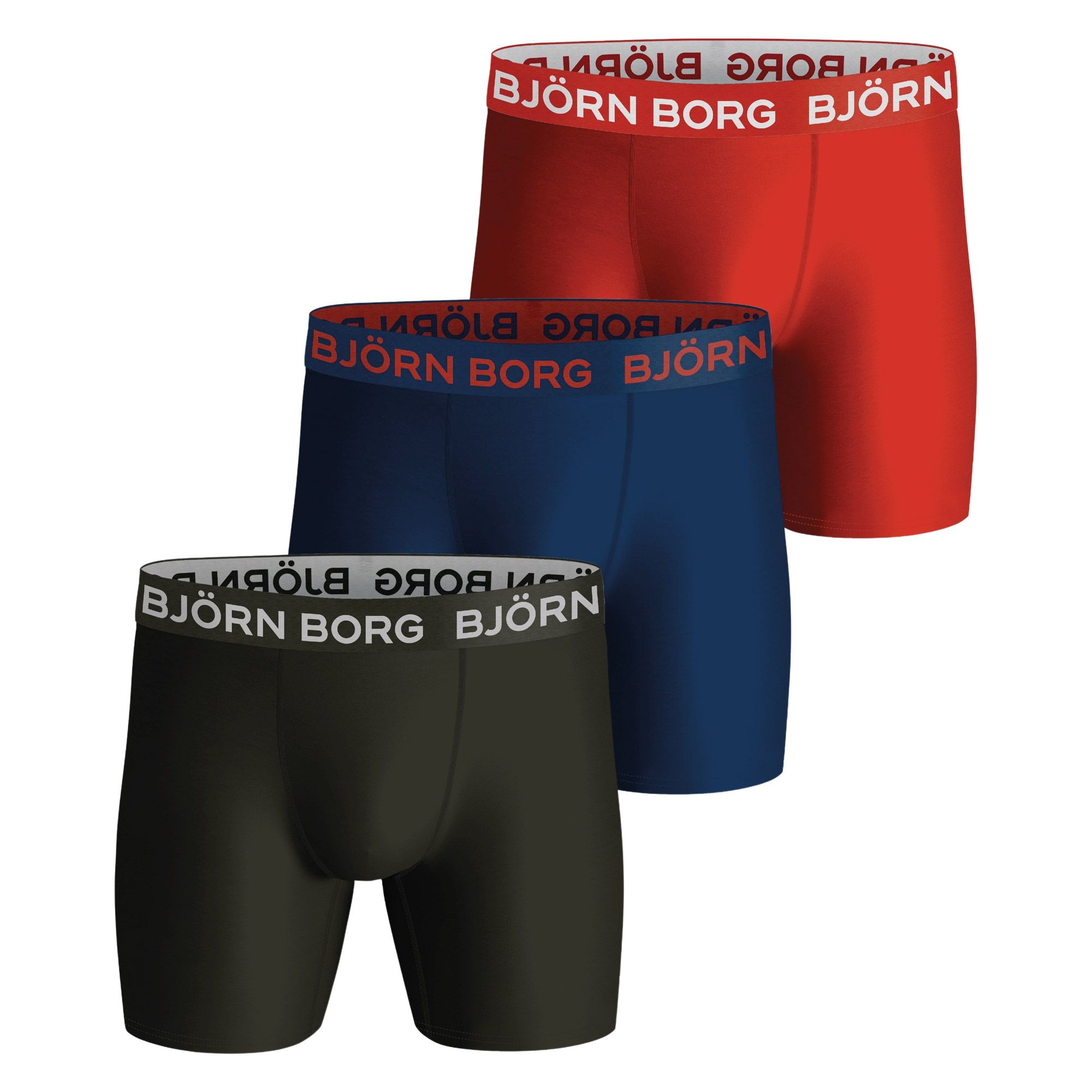 Björn Borg Performance Boxershorts Heren (3-pack)