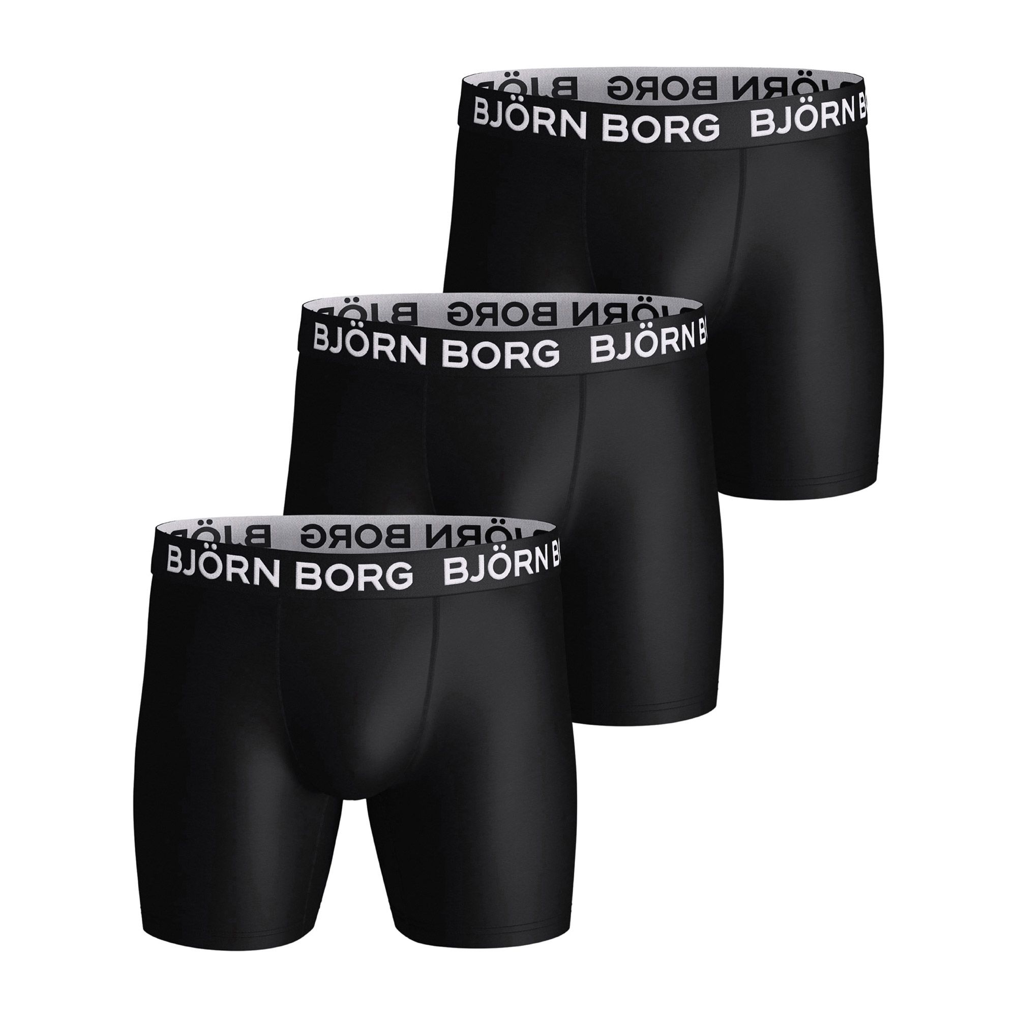 Björn Borg Sports Microfiber Boxershorts Heren (3-pack)
