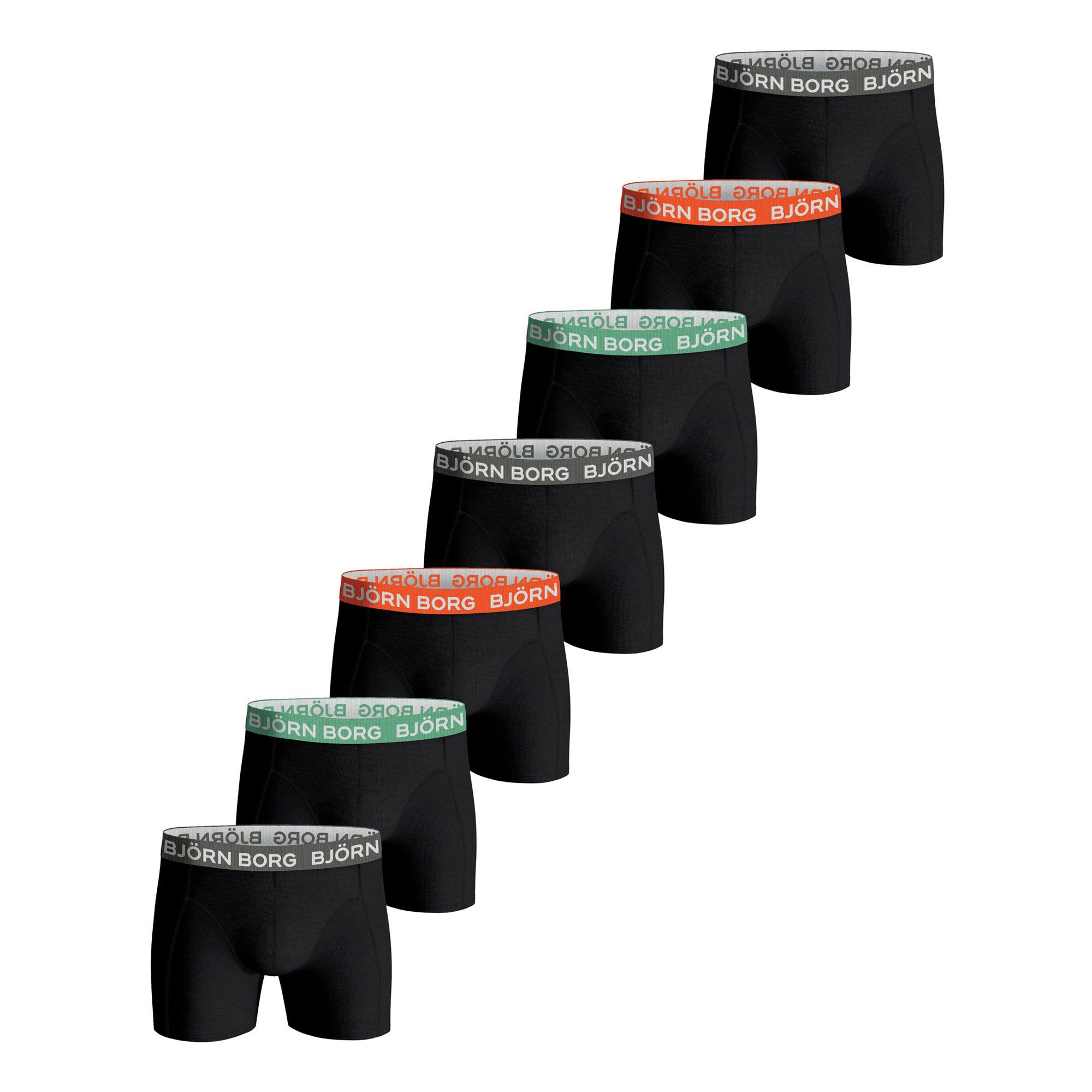 Björn Borg Cotton Stretch Boxershorts Heren (7-pack)