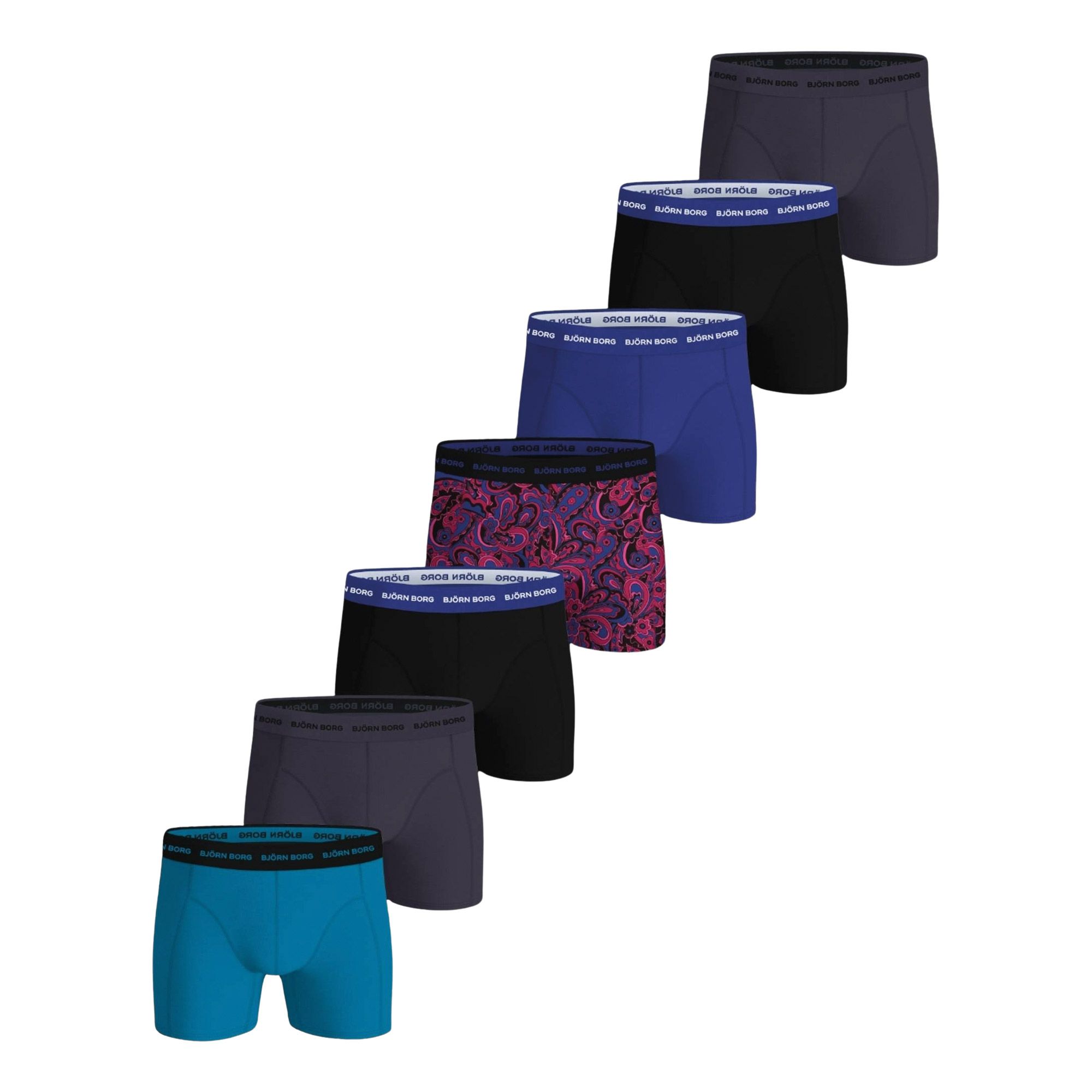 Caleçon Björn Borg Cotton Stretch (lot de 7)