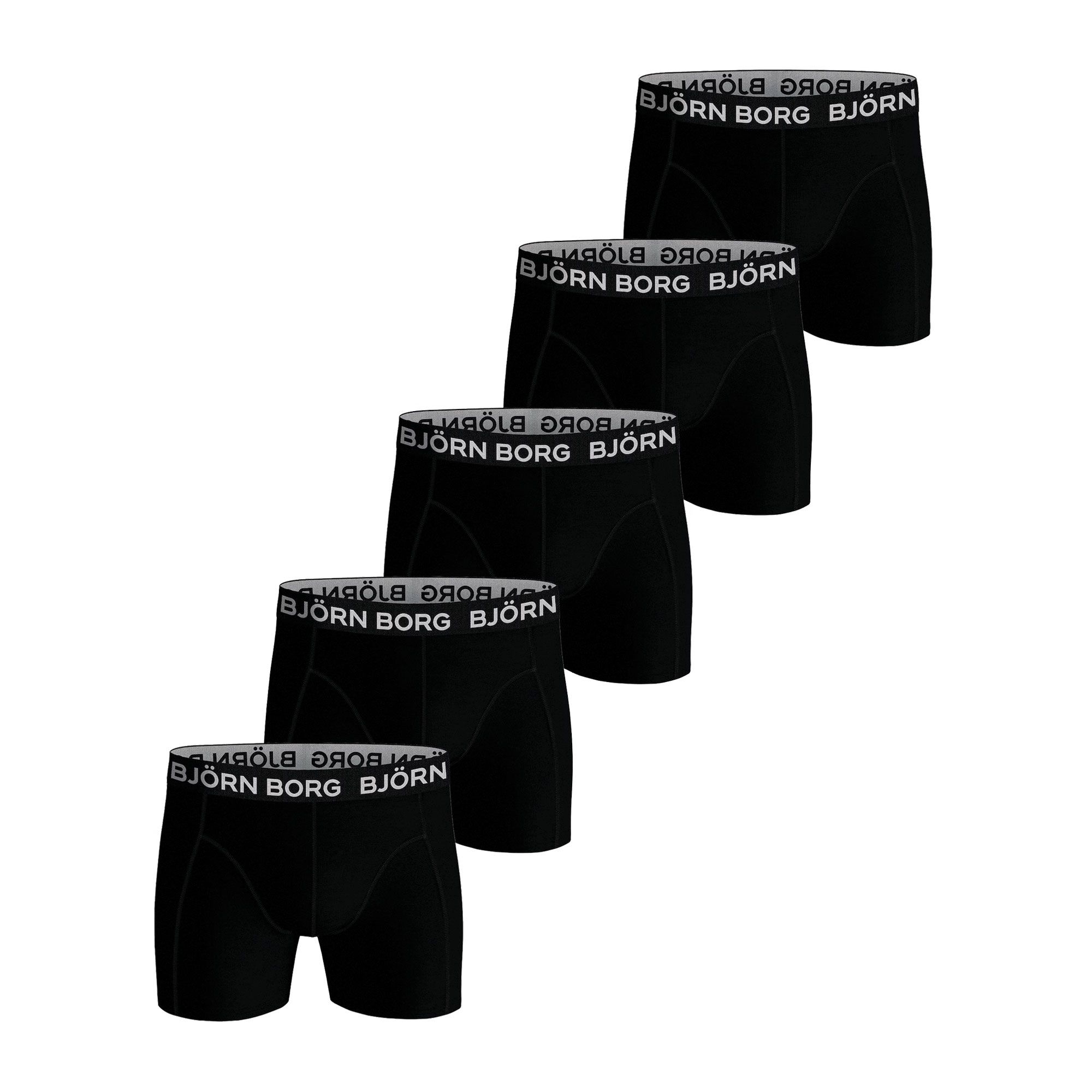 Björn Borg Essential Boxershorts Heren (5-pack)
