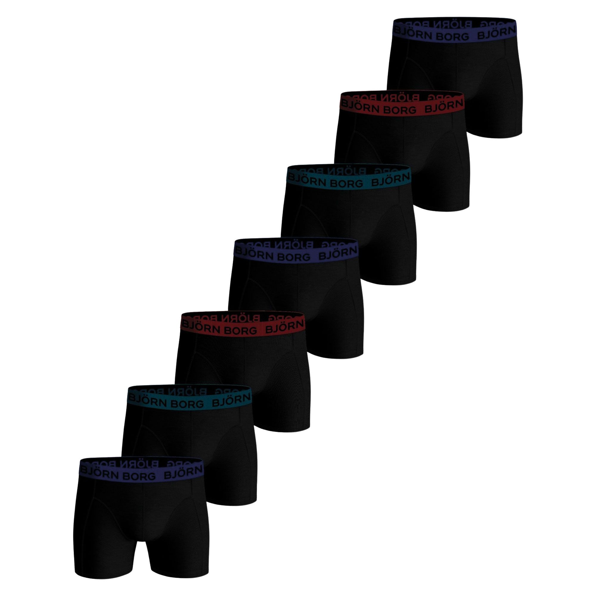 Björn Borg Cotton Stretch Boxershorts Heren (7-pack)