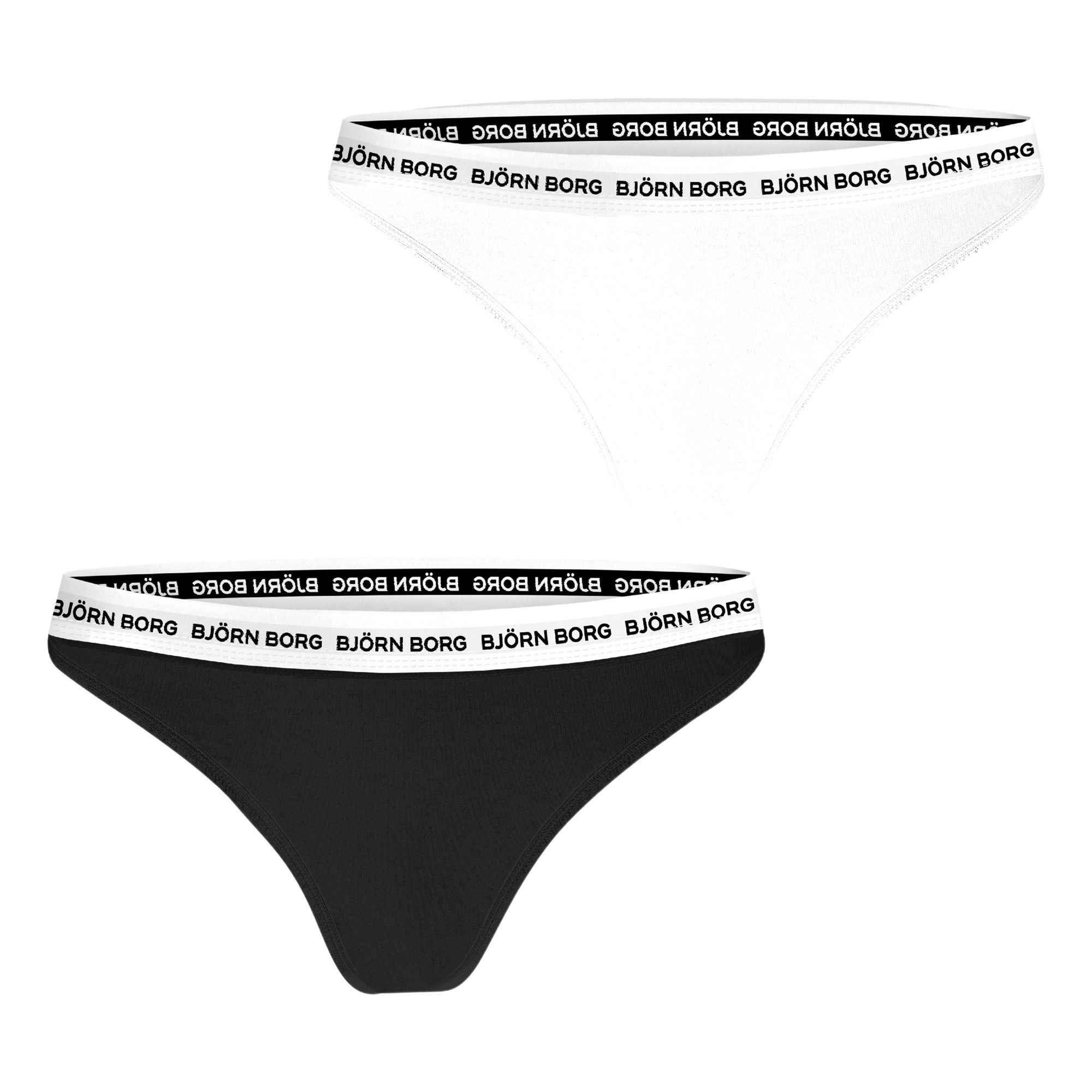 Björn Borg Core Logo Strings Dames (2-pack)