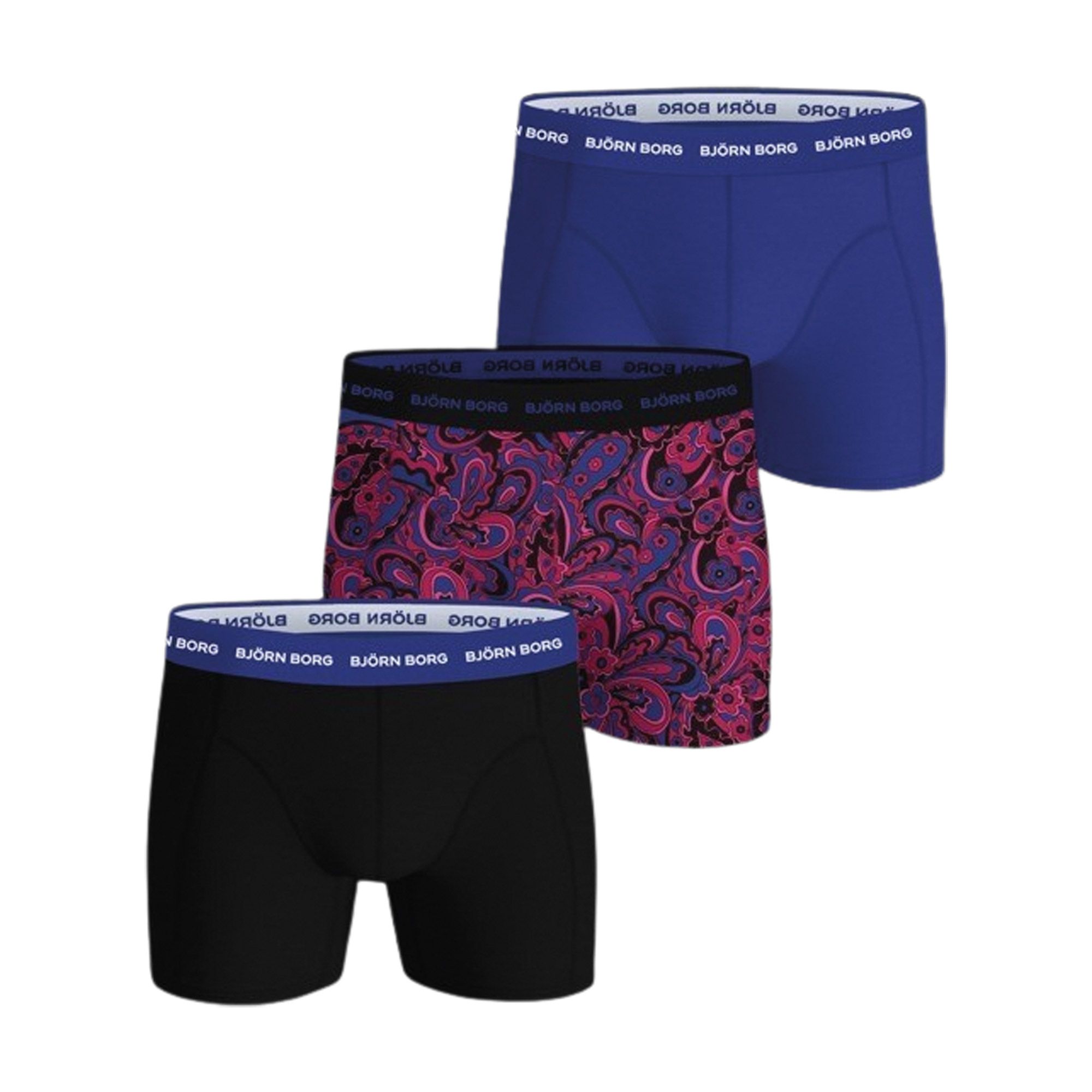 Björn Borg Cotton Stretch Boxershorts Heren (3-pack)