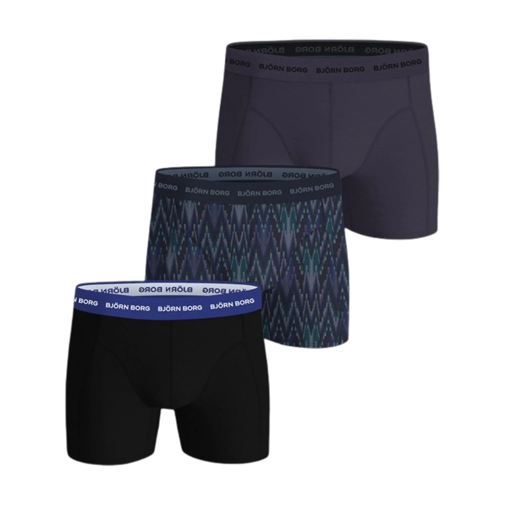 Björn Borg Cotton Stretch Boxershorts Heren (3-pack)
