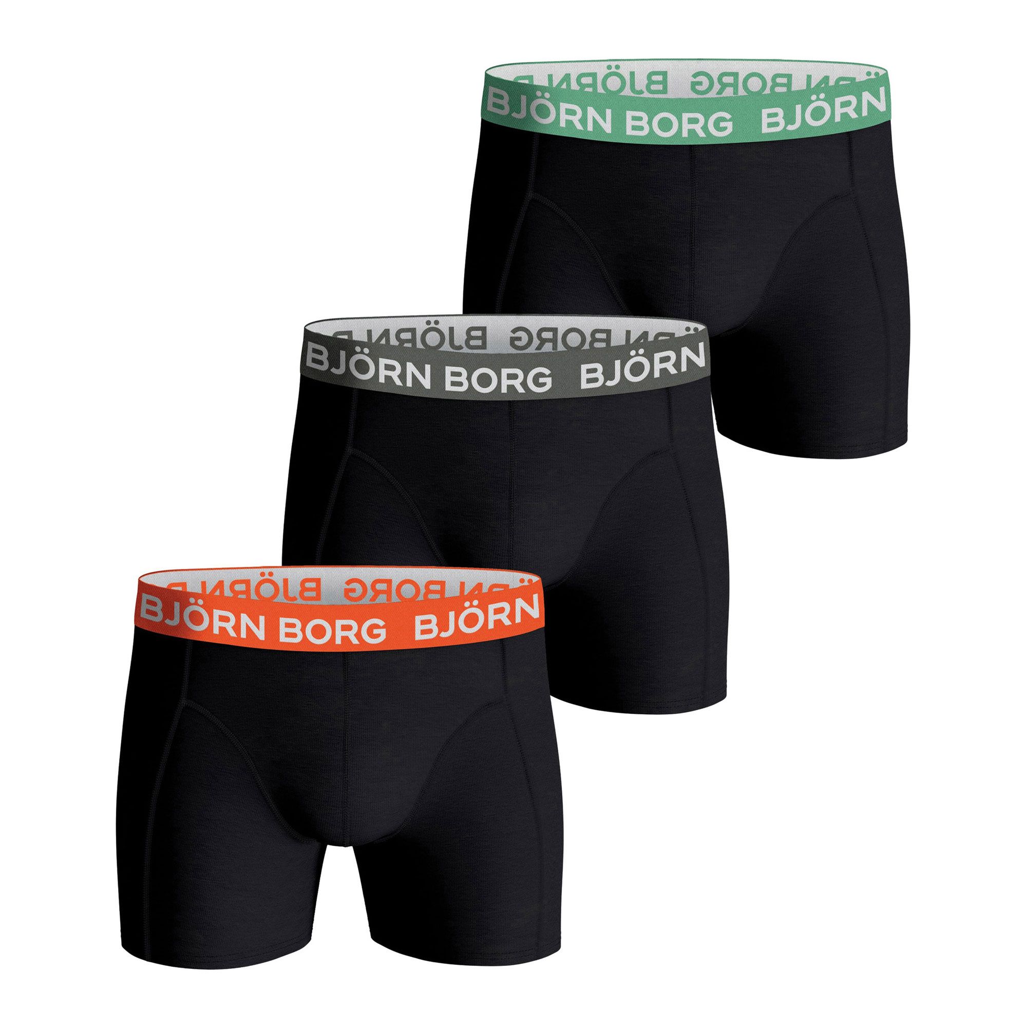 Björn Borg Cotton Stretch Boxershorts Heren (3-pack)